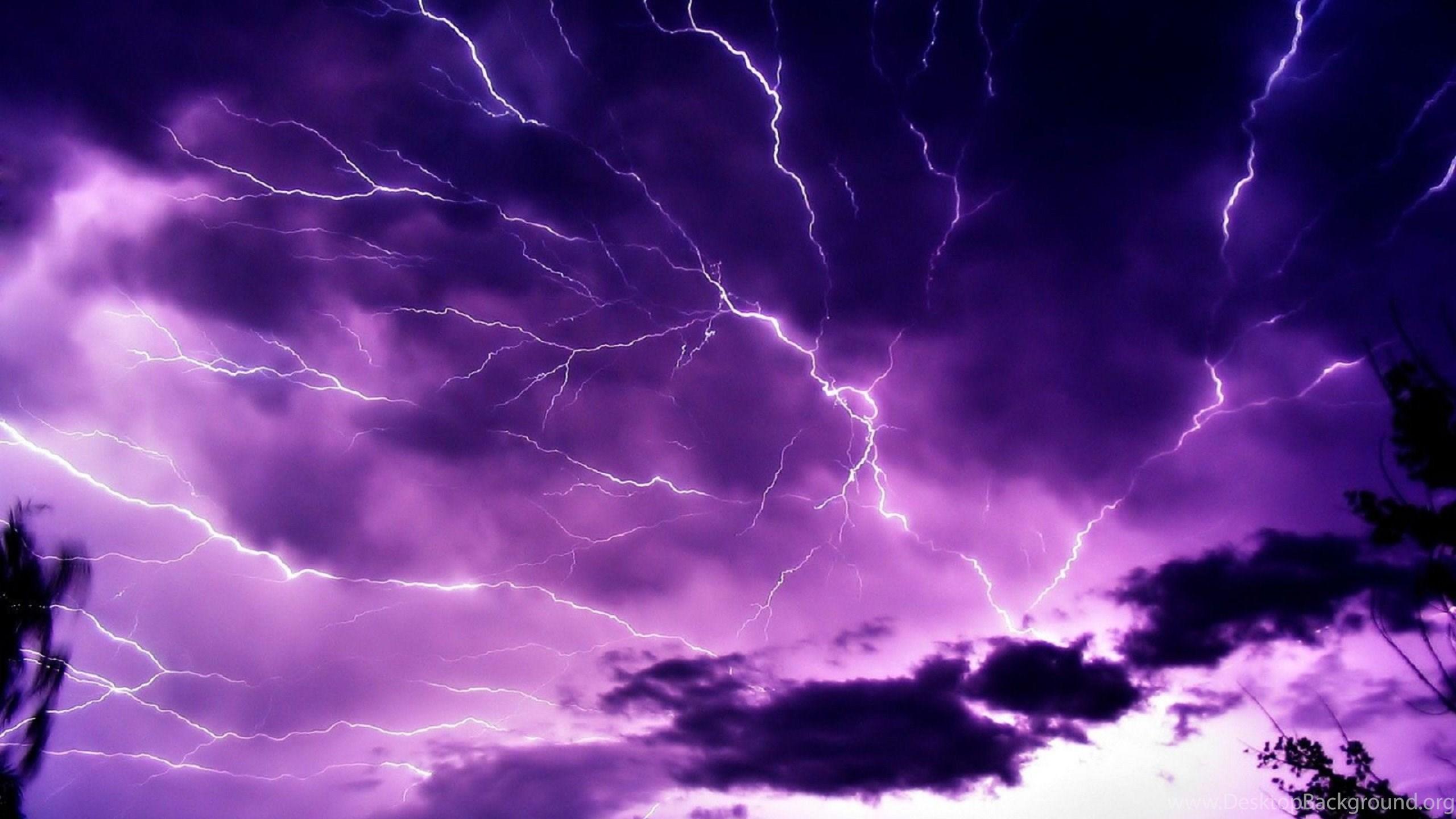 2560x1440 Lightning Storm Wallpaper HD - Lightning Storm Desktop Background
