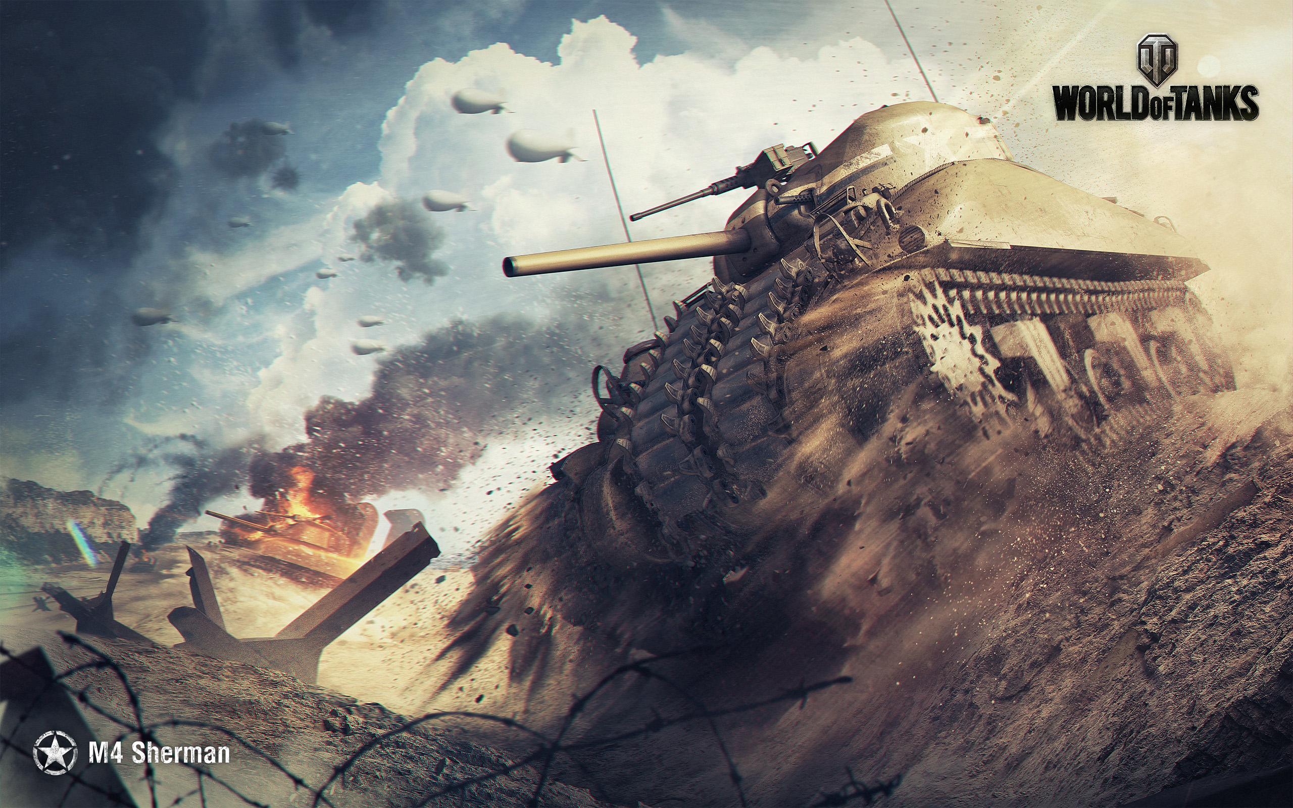 2560x1600 M4 Sherman World Of Tanks, HD Games, 4k Wallpaper, Image, Background, Photo and Picture