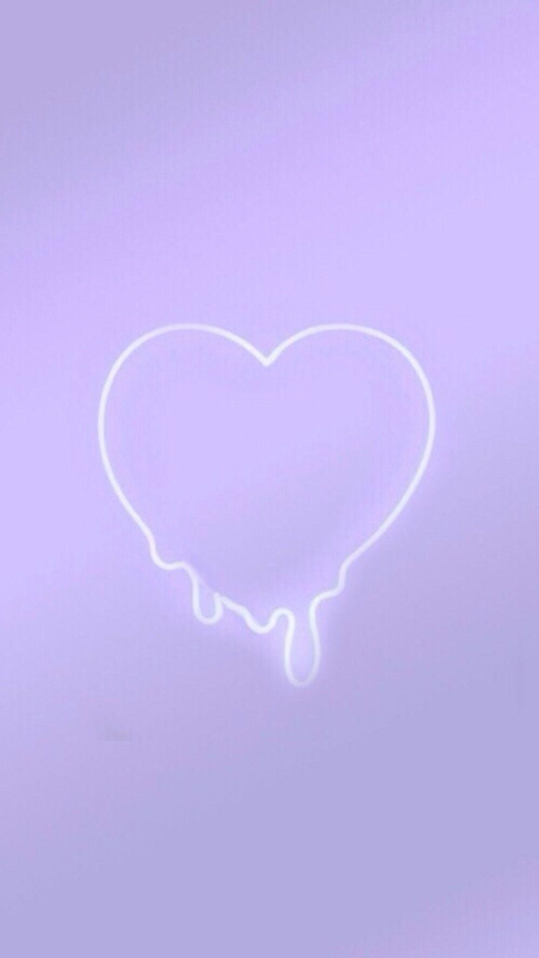 Heart lavender color Wallpapers Download  MobCup