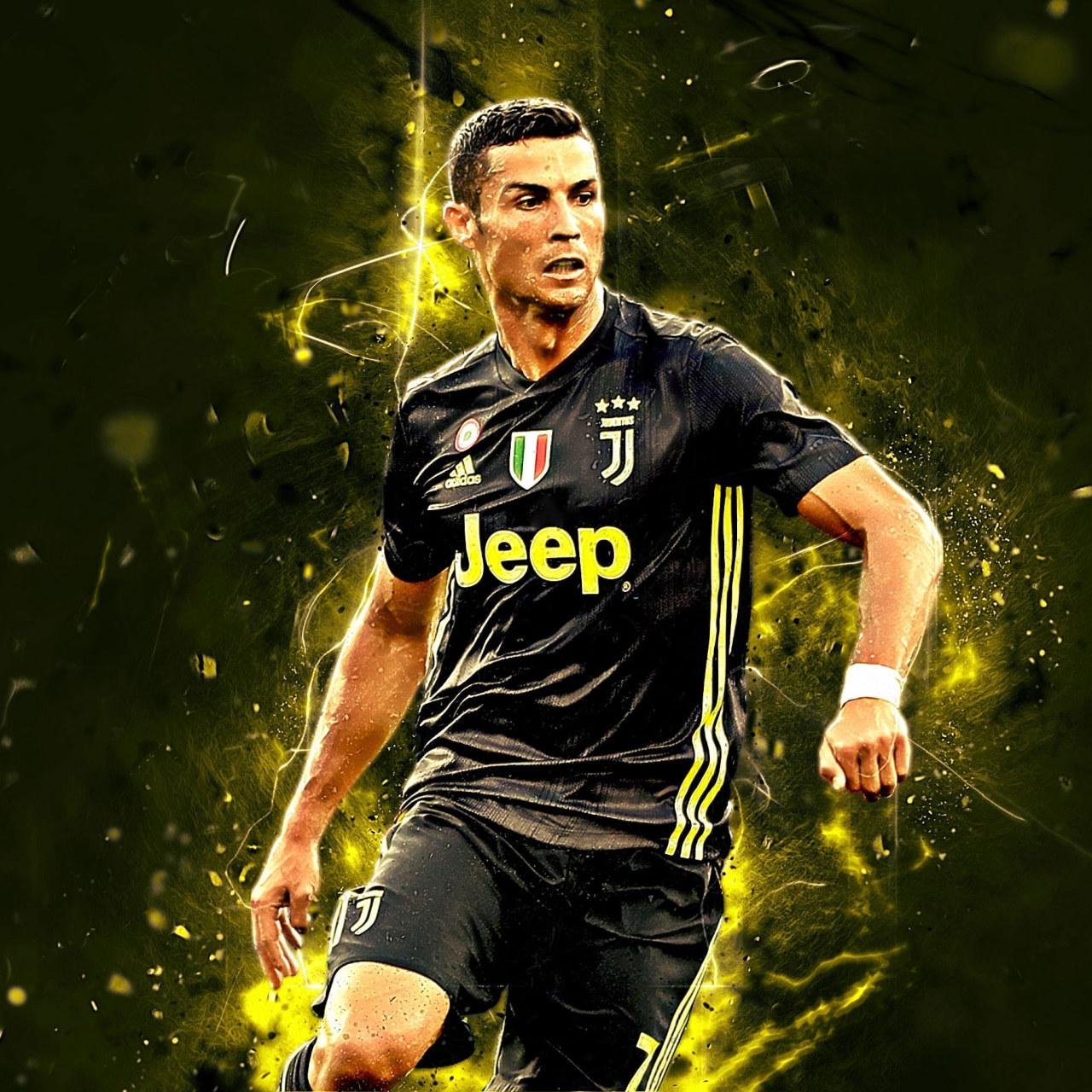 1280x1280 Soccer Wallpaper, Cristiano Ronaldo, Juventus F.C. • Wallpaper For You