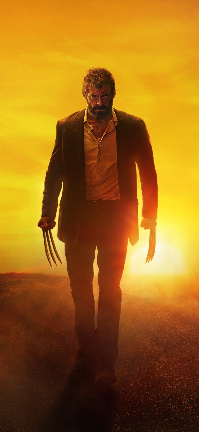 828x1792 Movie Logan