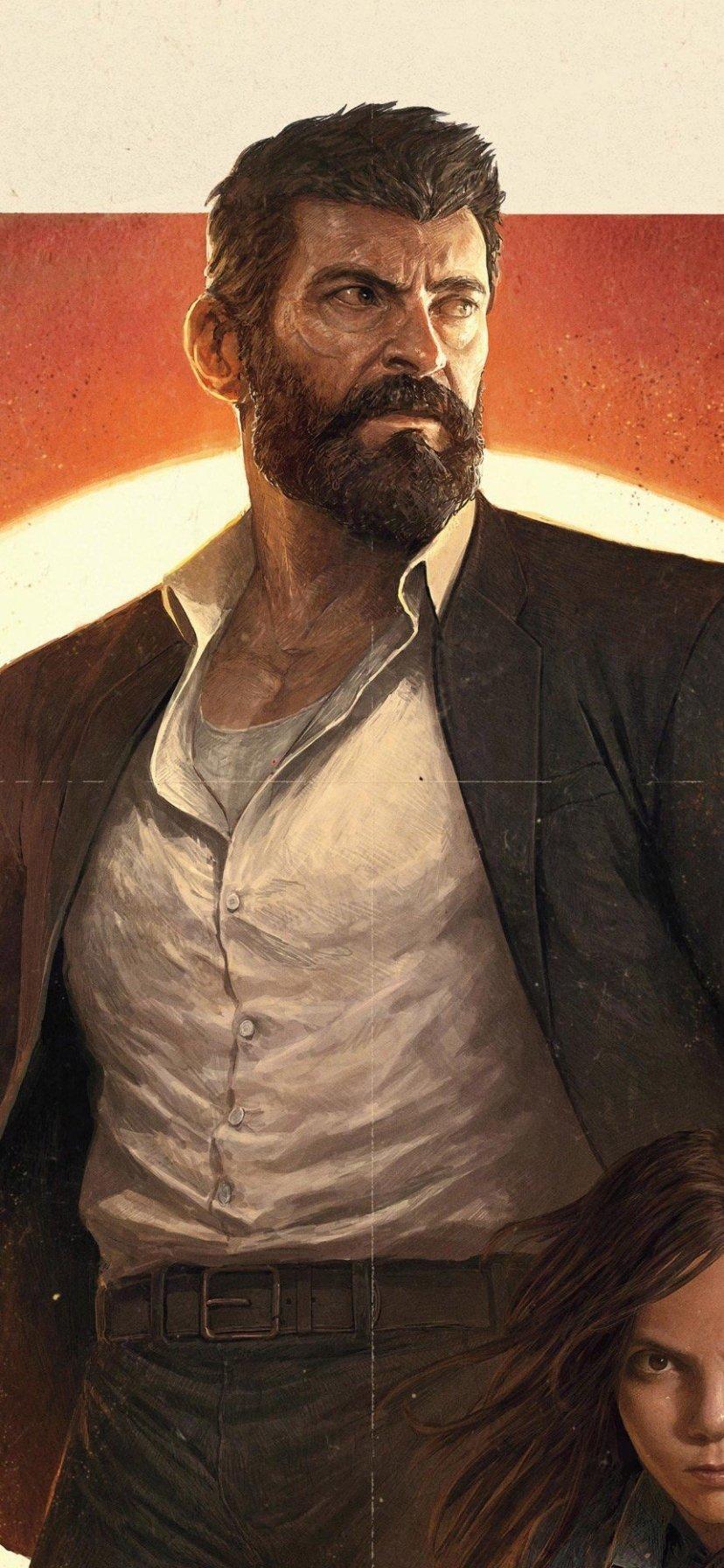 828x1792 Movie Logan