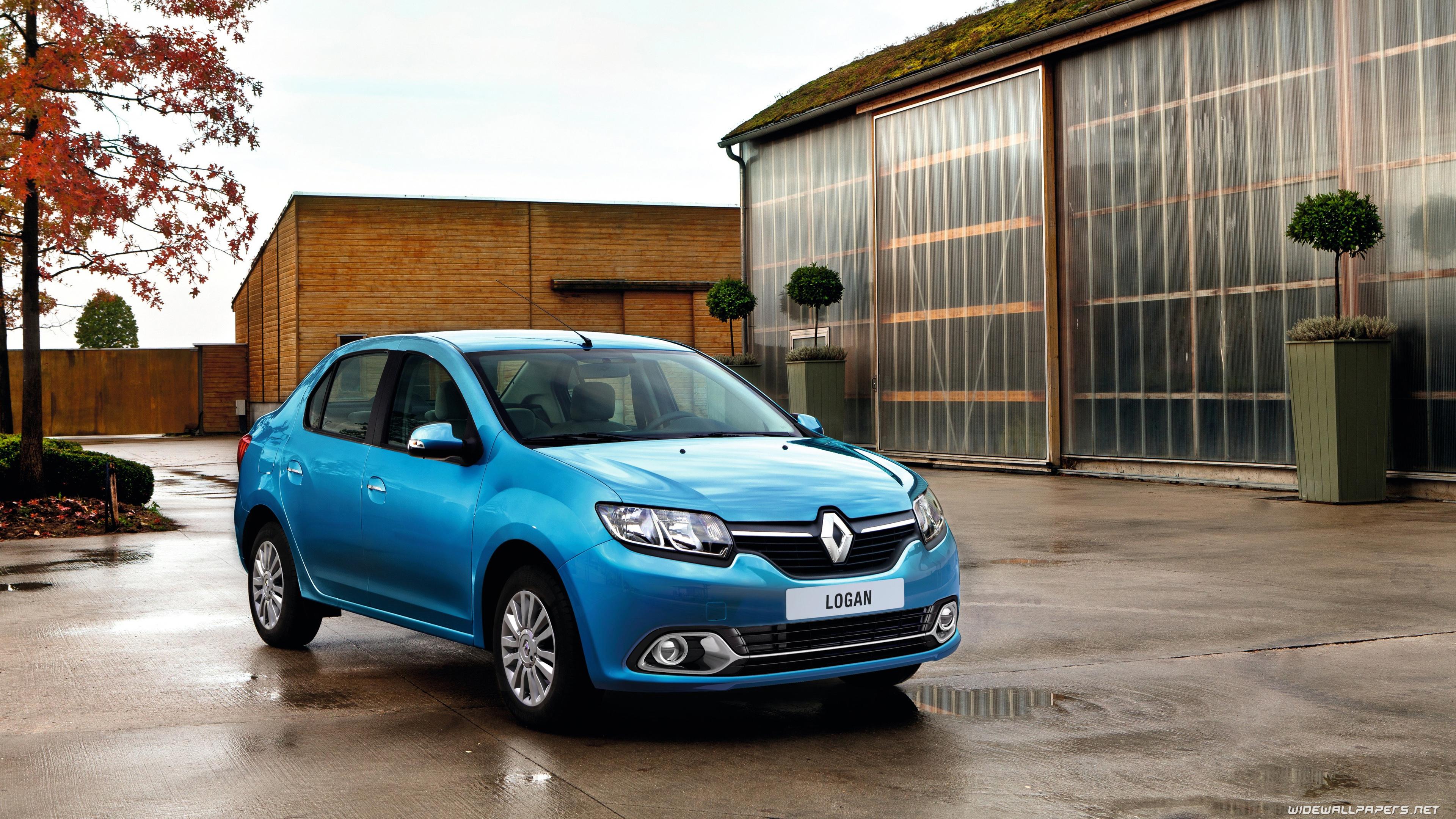 3840x2160 Renault Logan cars desktop wallpaper 4K Ultra HD