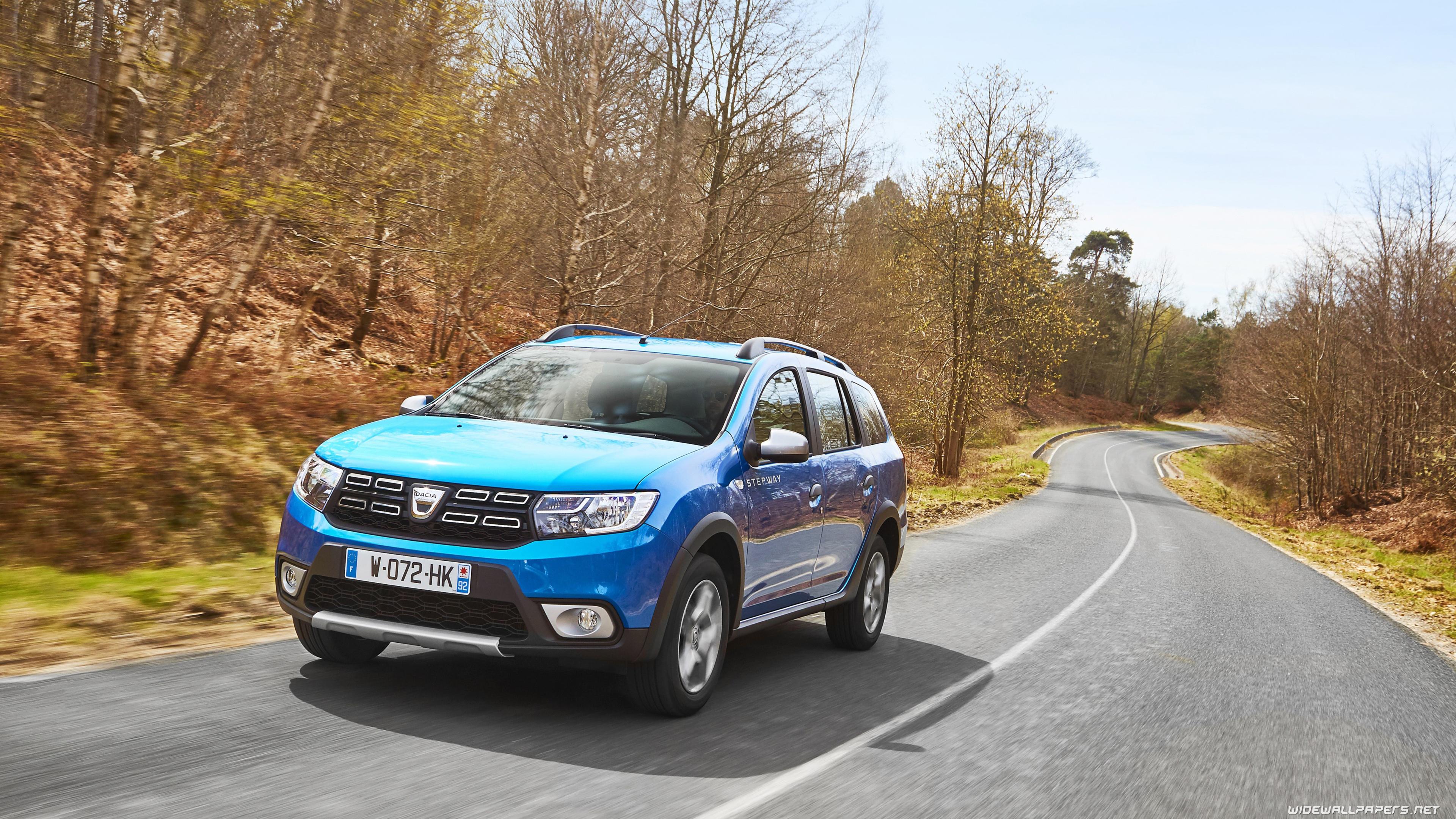 3840x2160 Dacia Logan MCV Stepway cars desktop wallpaper 4K Ultra HD