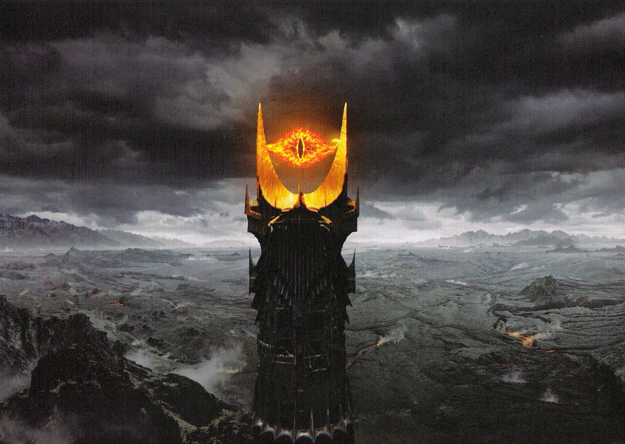 2400x1708 the Great Eye of Sauron. Barad dur, Mordor, Middle earth