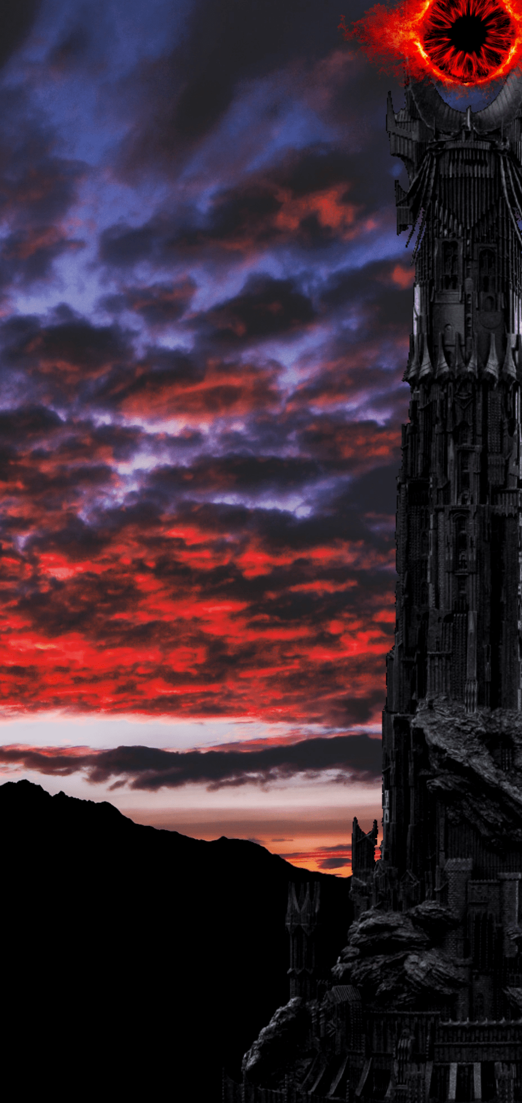 1015x2143 Lord Of The Rings Barad Dûr Revised (S10)