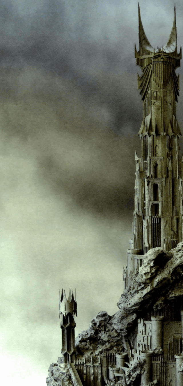 640x1351 Lord Of The Rings Barad Dûr By Request (S10+)