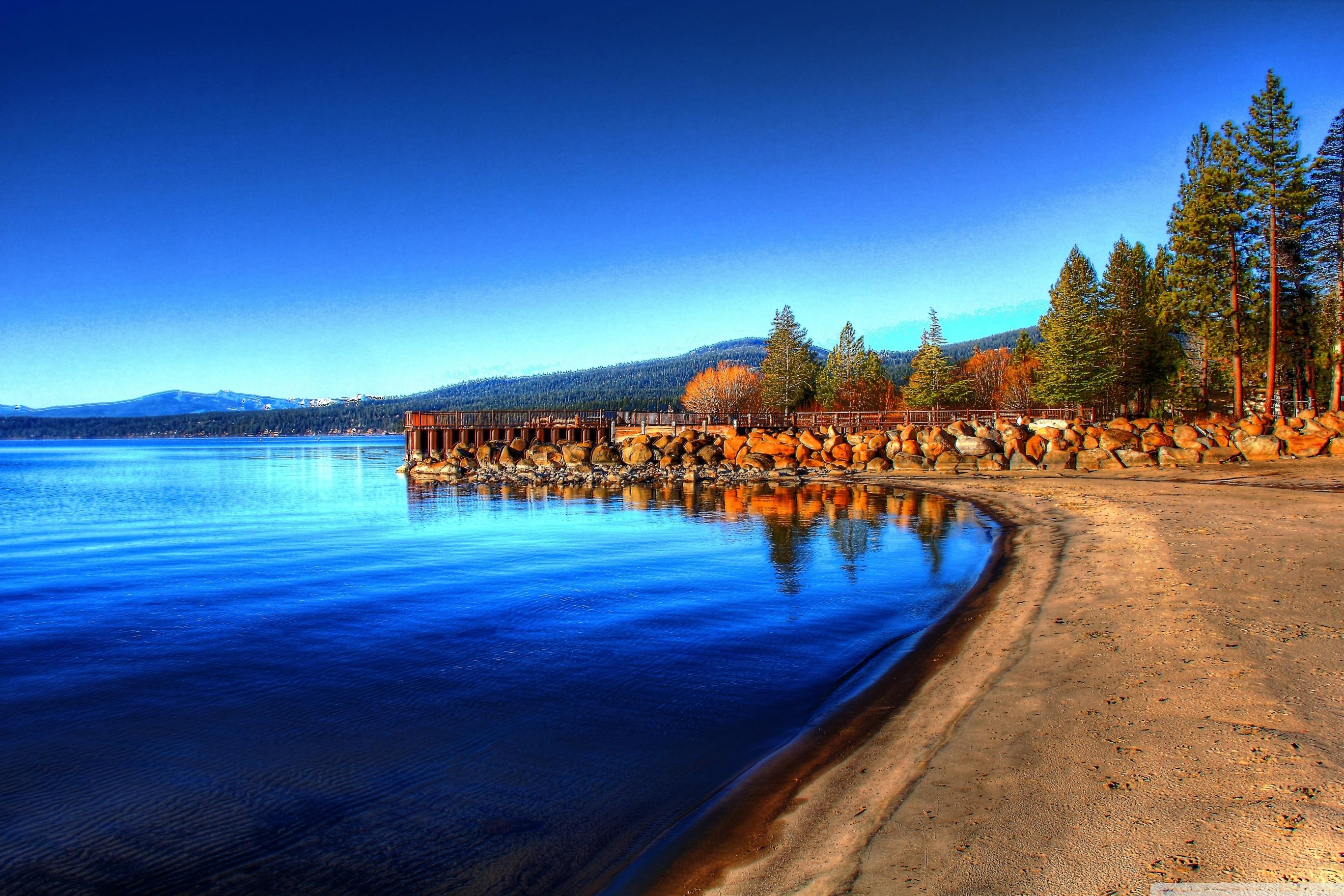 2736x1824 Lake Tahoe Ultra HD Desktop Background Wallpaper for 4K UHD TV : Widescreen & UltraWide Desktop & Laptop