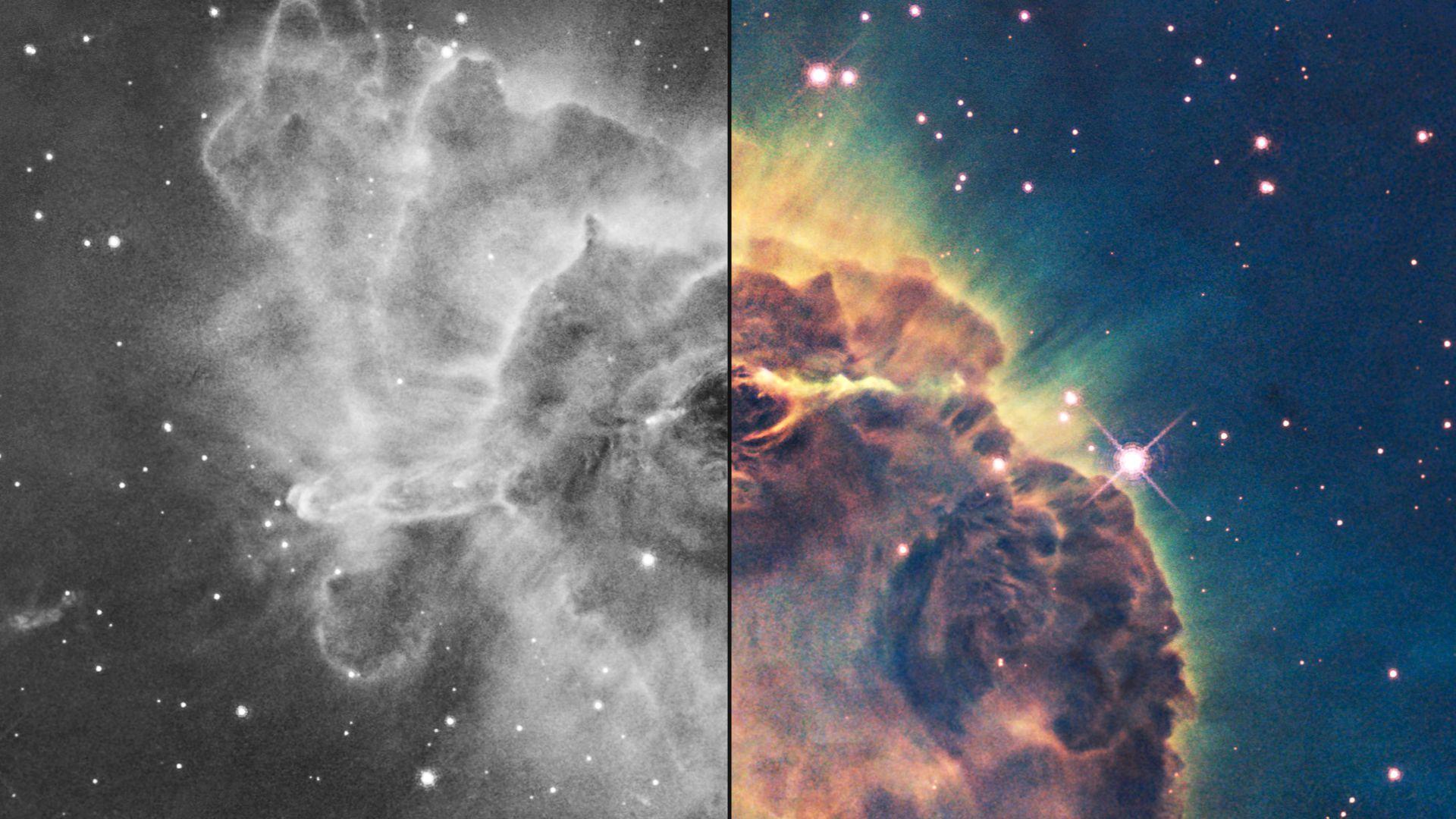 1920x1080 How scientists colorize photo of space