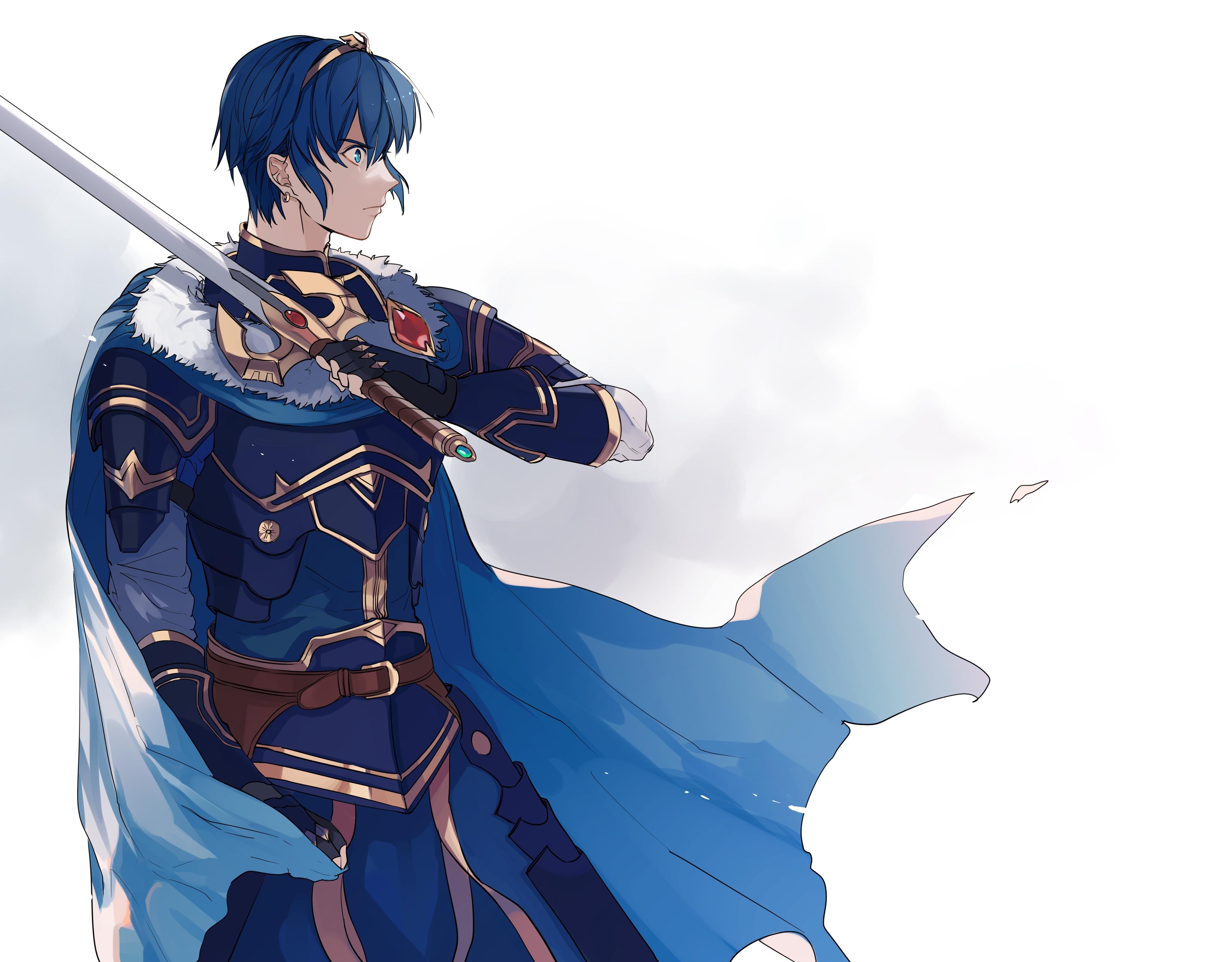 3840x3000 Wallpaper Knight, Fire Emblem, Marth, Cape, Anime Games:3840x3000