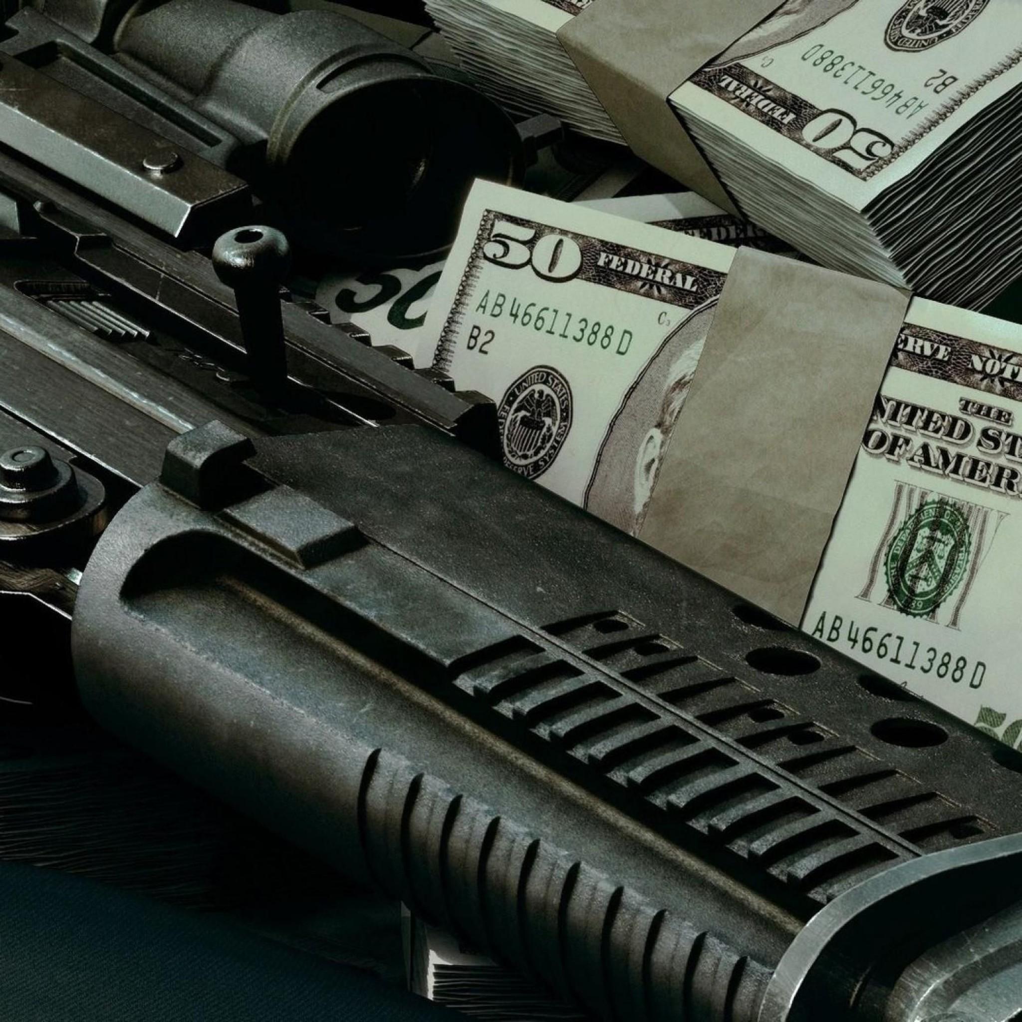 2048x2048 Money iPhone Wallpaper