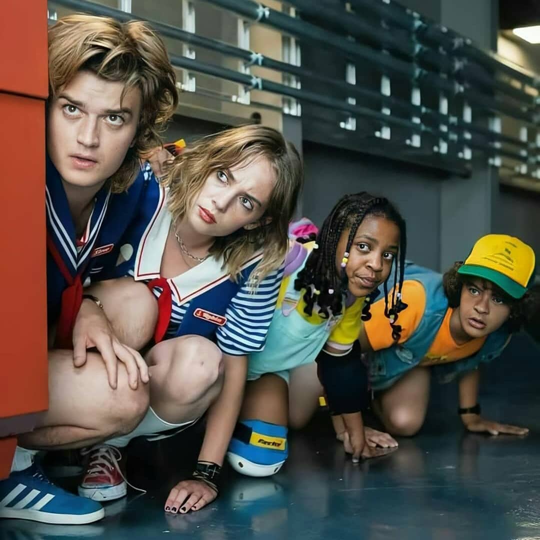 1080x1080 Stranger Things 4 Scoops Troop is Back.❤️