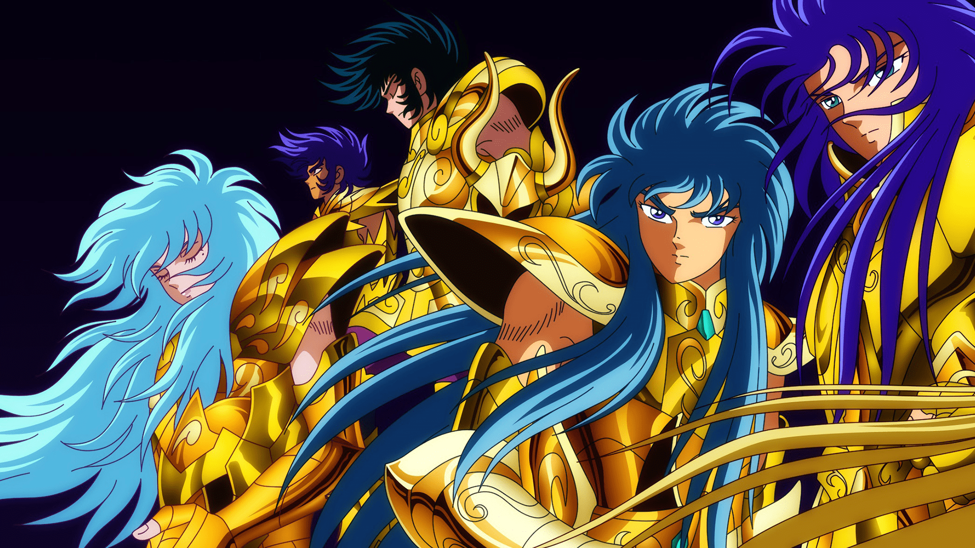 GOLD SAINTS wallpaper by FranciscoETCHART on DeviantArt