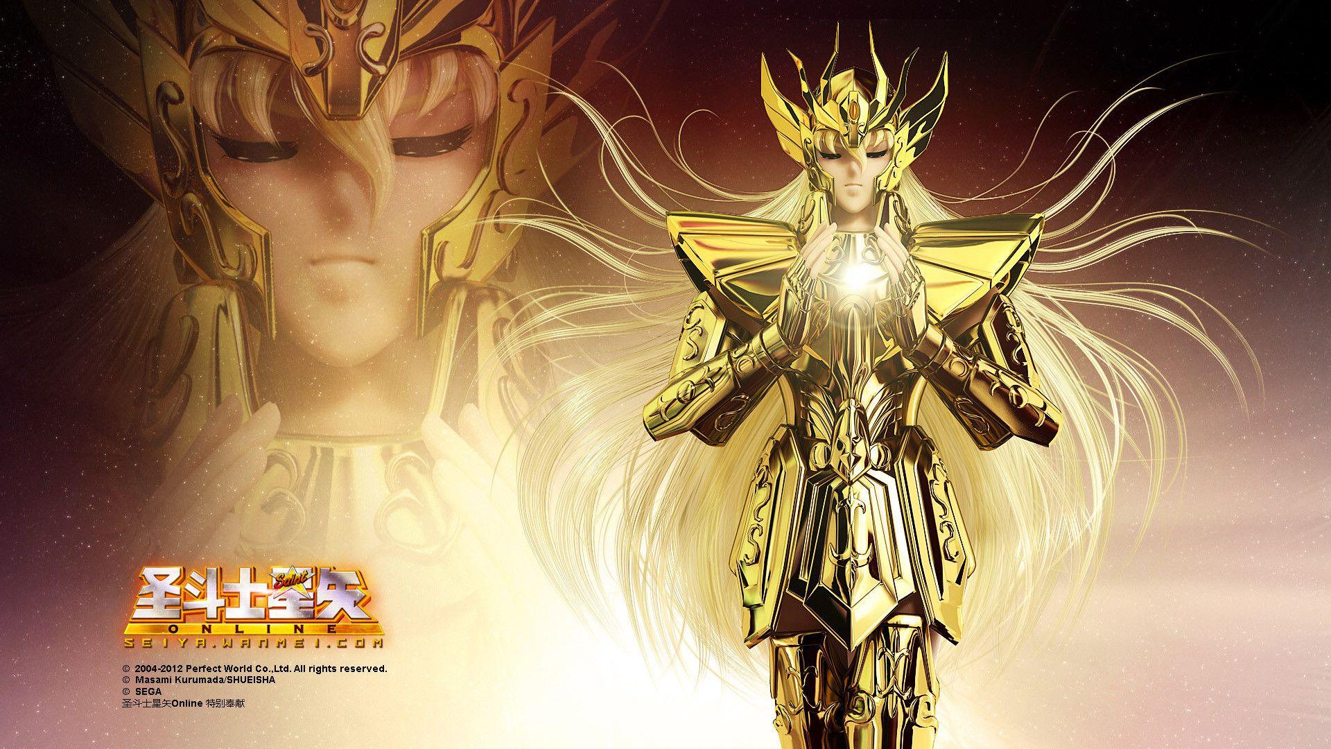1920x1080 Golden Pegasus Anime Wallpaper