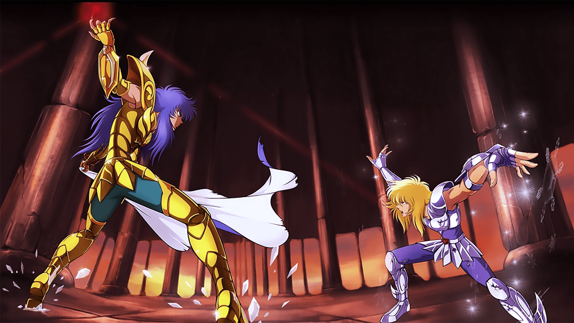 1920x1080 Download Cygnus Hyoga Scorpio Milo Anime Saint Seiya HD Wallpaperx1080