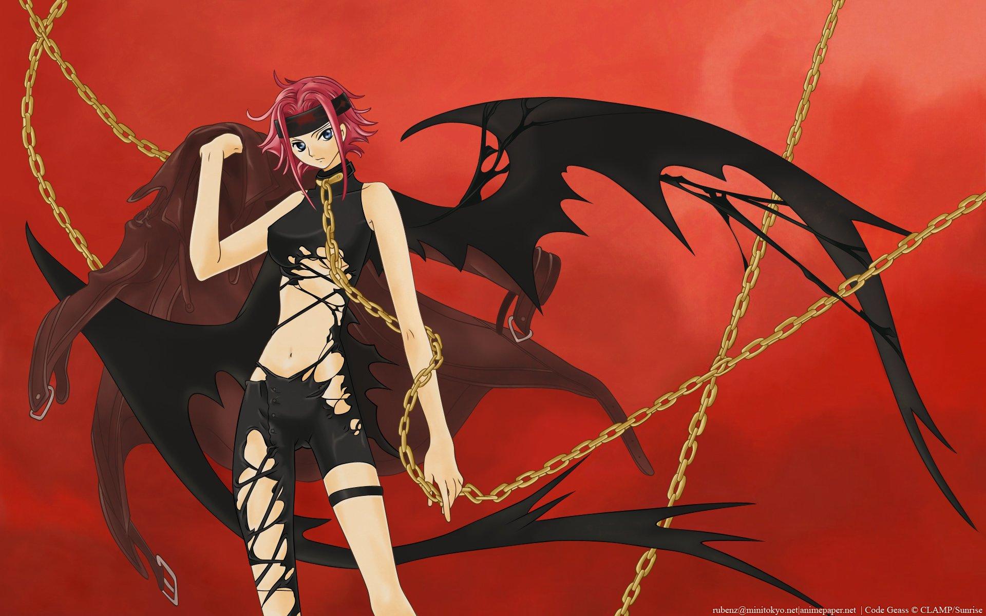 1920x1200 Code Geass Stadtfeld Kallen wallpaperx1200