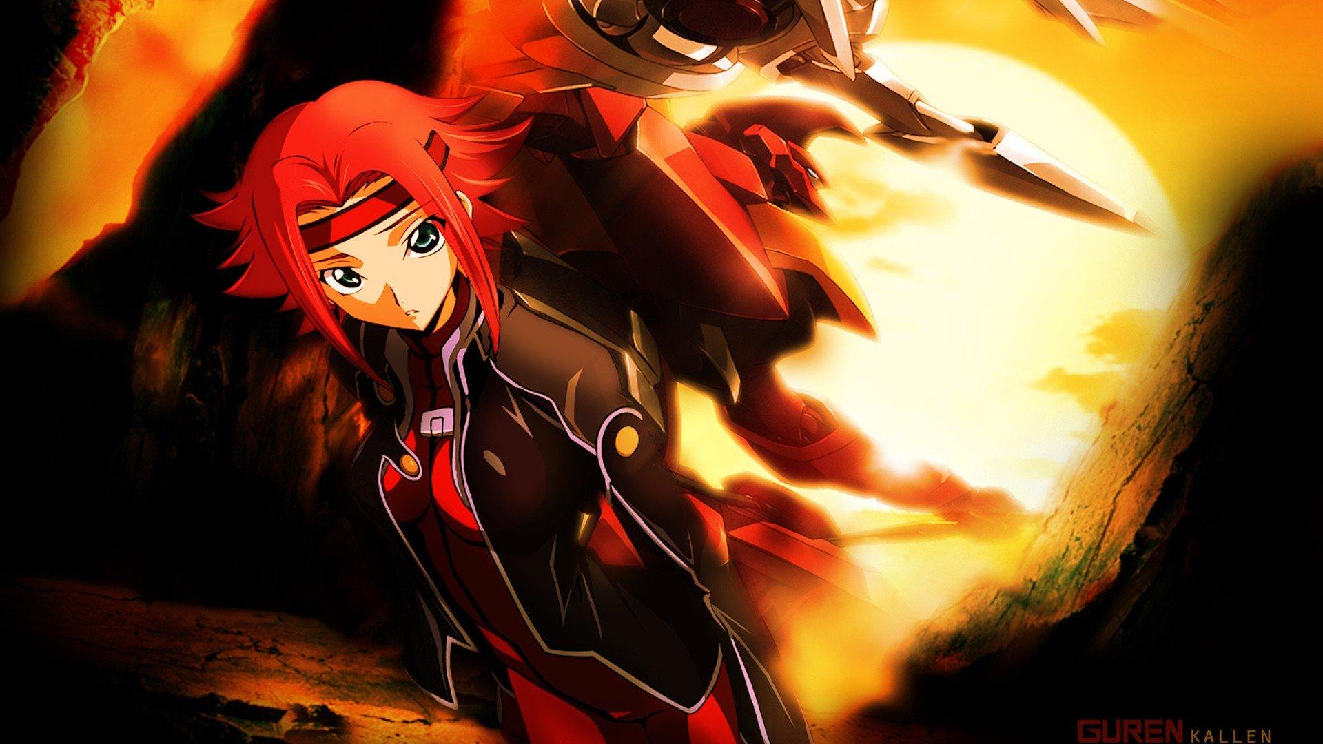 1920x1080 code, Geass, Stadtfeld, Kallen, Anime, Anime, Girls Wallpaper HD / Desktop and Mobile Background