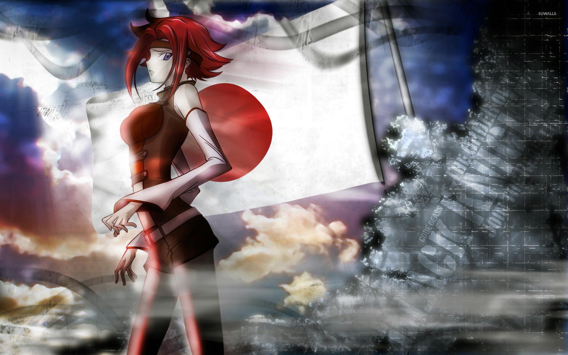 1920x1200 Stadtfeld Kallen in Code Geass wallpaper wallpaper