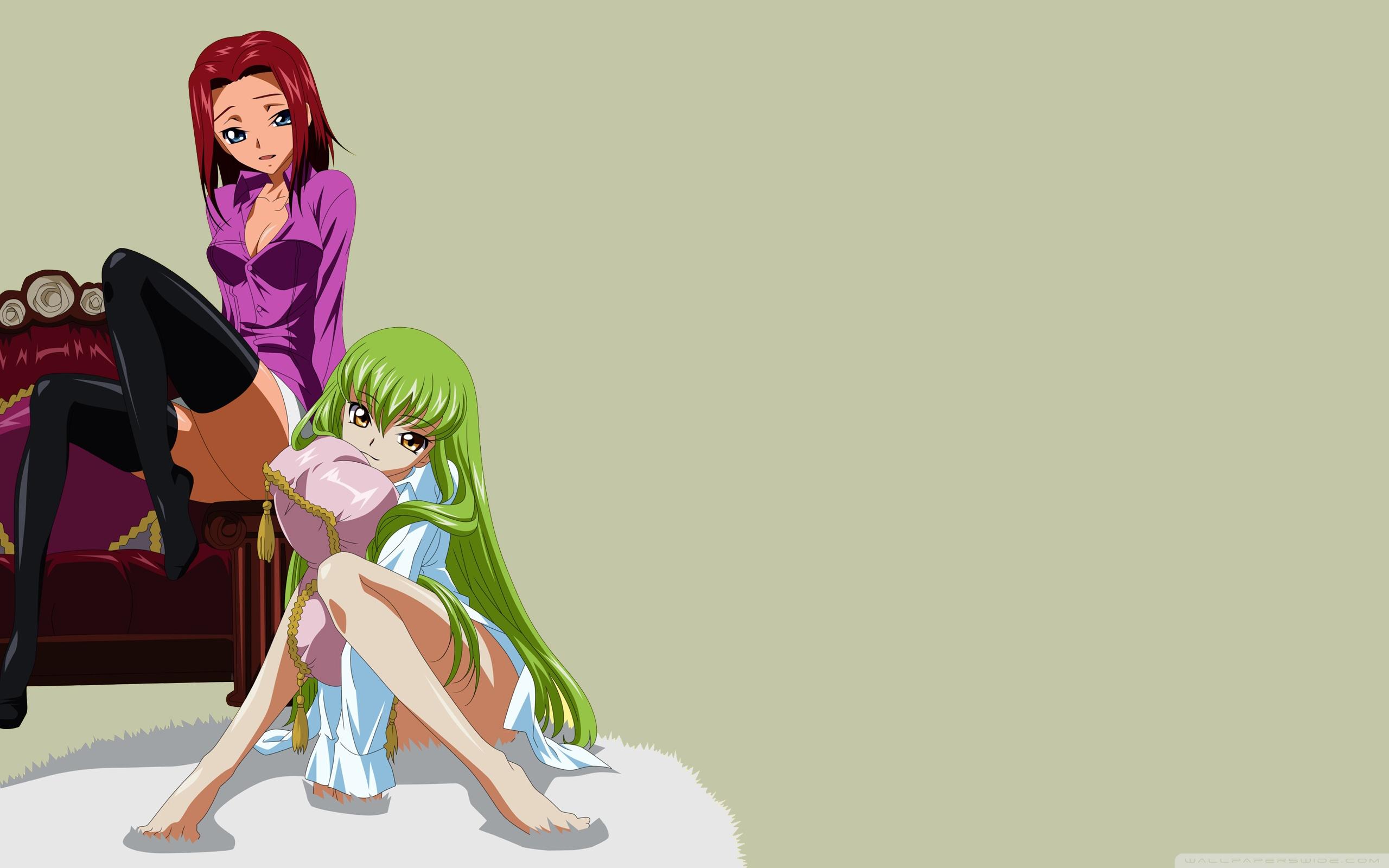 2560x1600 Code Geass CC And Kallen Ultra HD Desktop Background Wallpaper for : Tablet