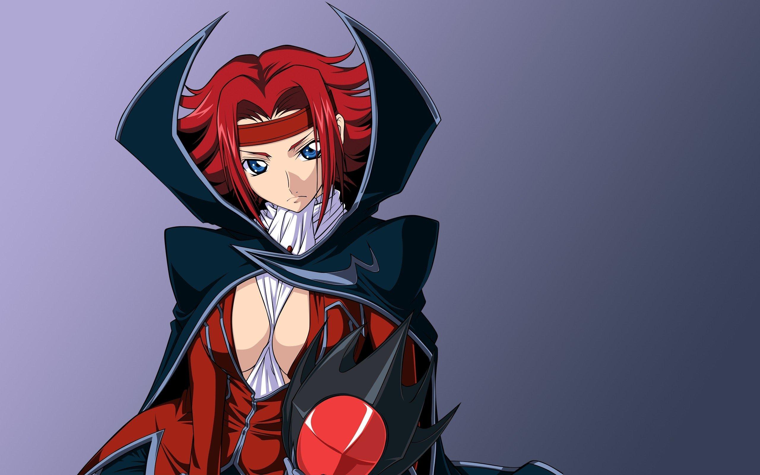 2560x1600 Code Geass, Anime girls, Anime, Zero, Kallen Stadtfeld Wallpaper HD / Desktop and Mobile Background