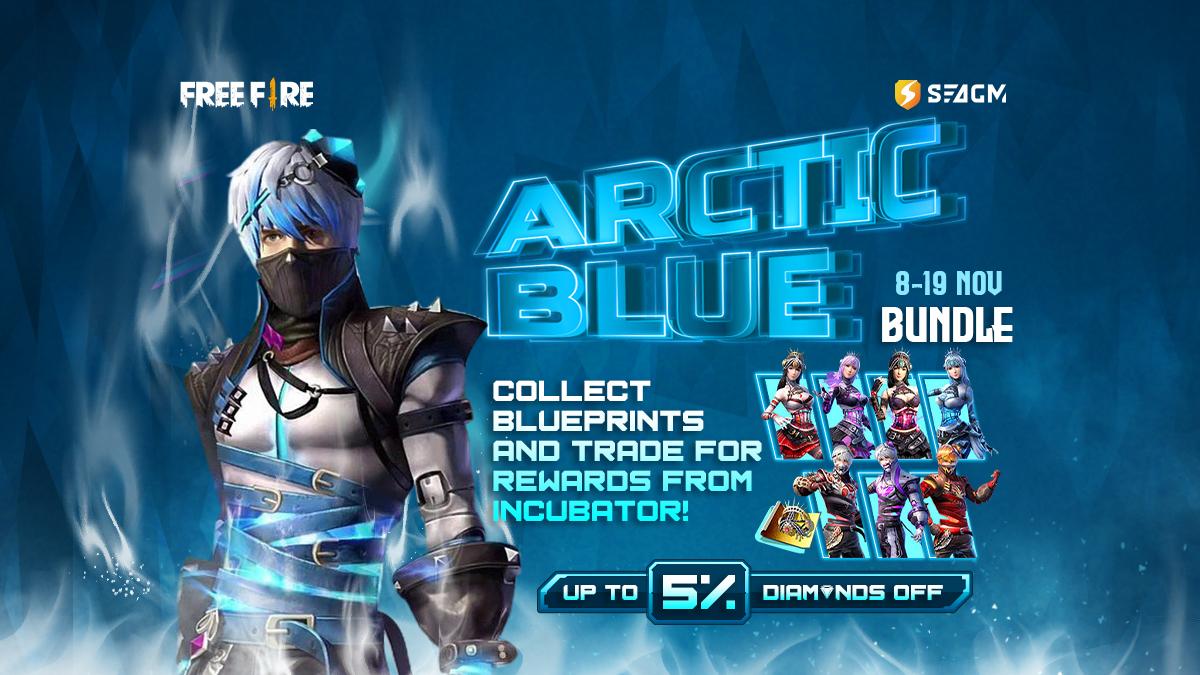 Free Fire Arctic Blue Bundle Wallpapers Top Free Free Fire Arctic