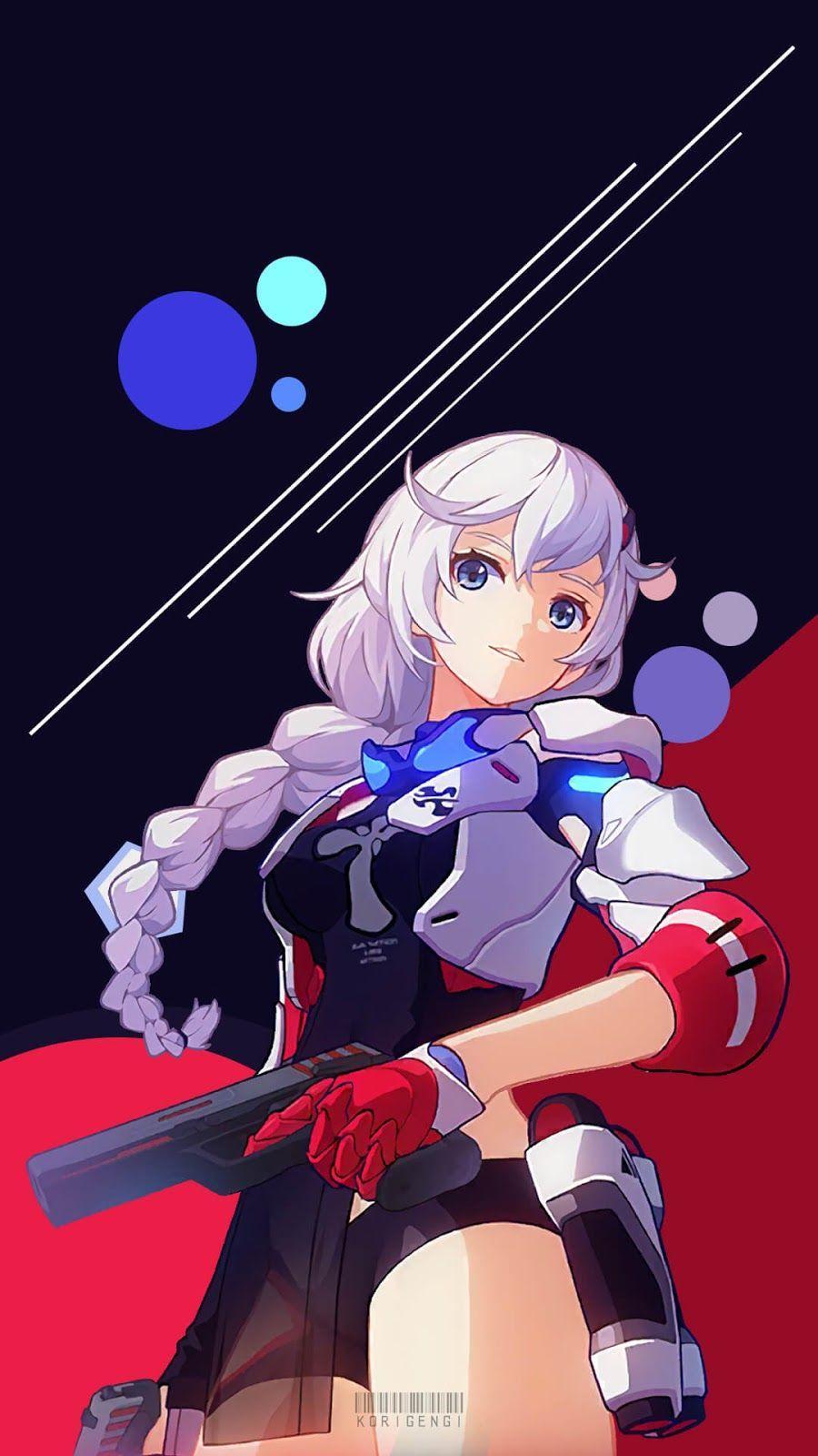 900x1600 Kallen Kaslana Wallpaper