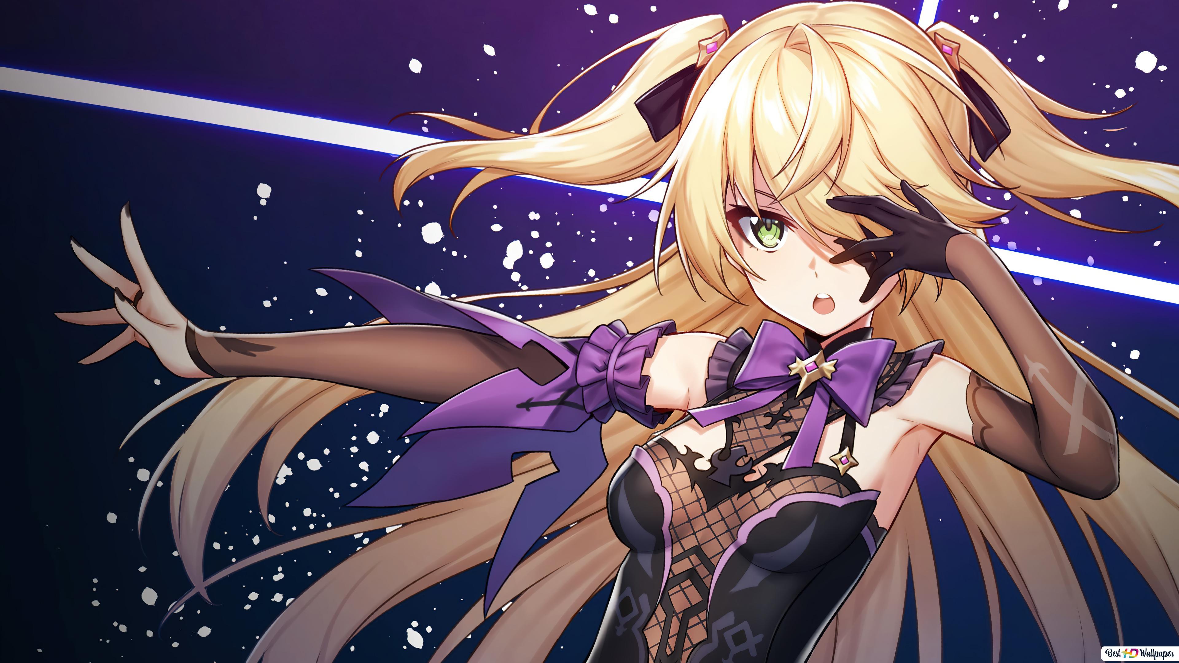 3840x2160 Fischl (Electro Bow Character). Genshin Impact (Anime Video Game) HD wallpaper download Games wallpaper