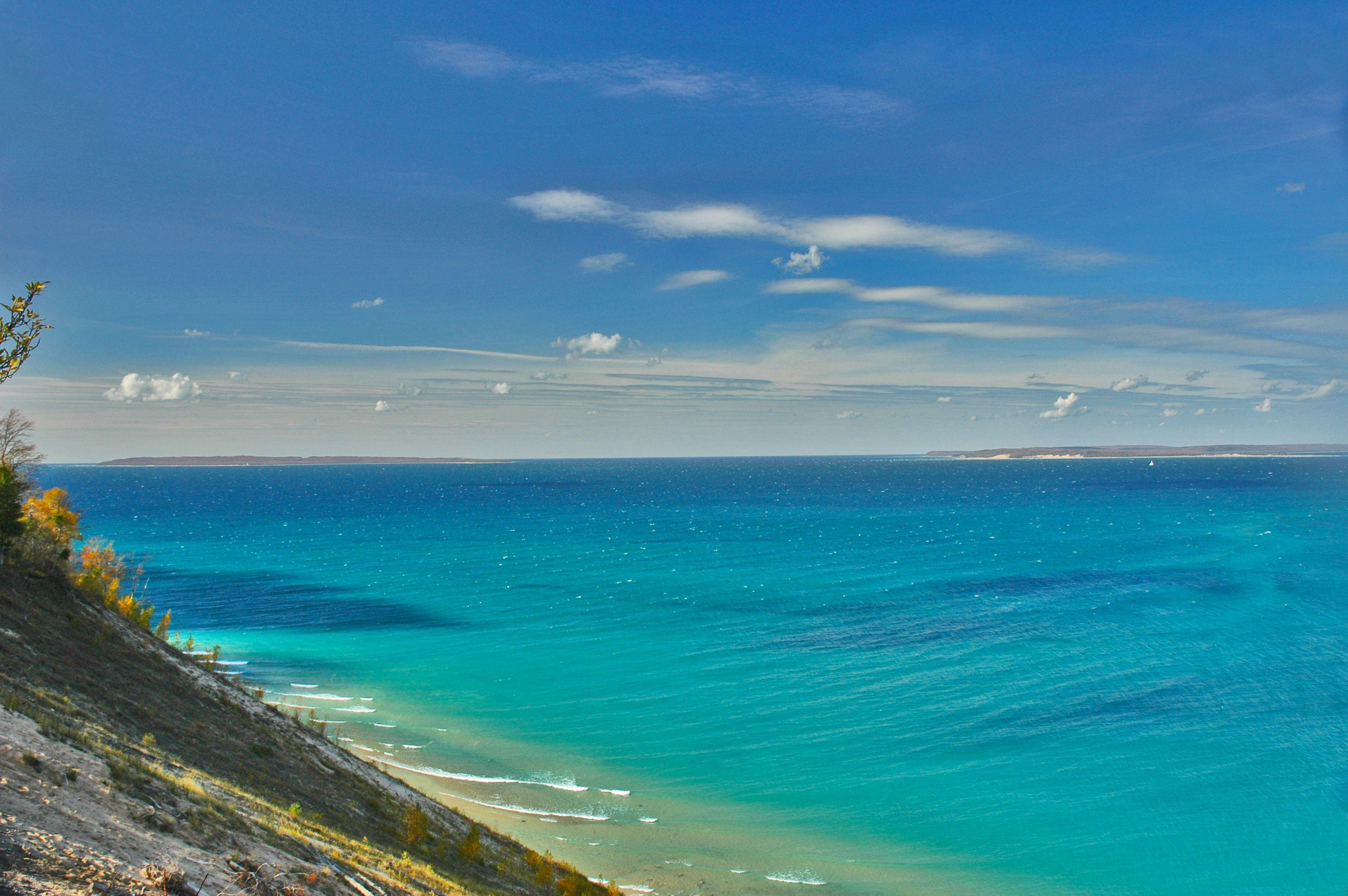 3900x2593 Fall Splendor, Even In The Rain A Hike At Pyramid Point. Sleeping Bear Dunes, Beautiful Nature, Nature Photo