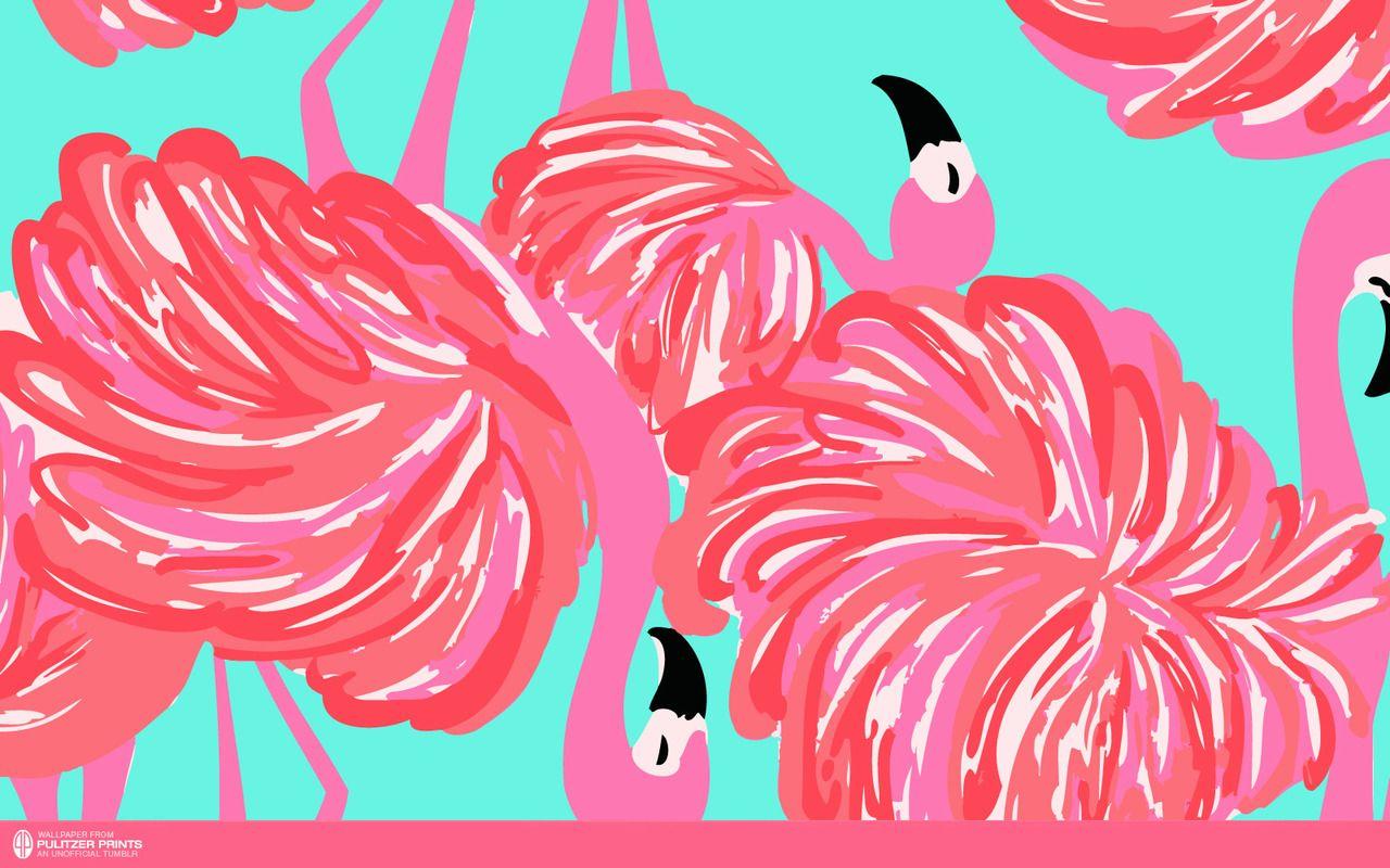 1280x800 An Unofficial Collection of Lilly Pulitzer Prints : Photo. Flamingo art print, Lily pulitzer wallpaper, Lilly pulitzer prints