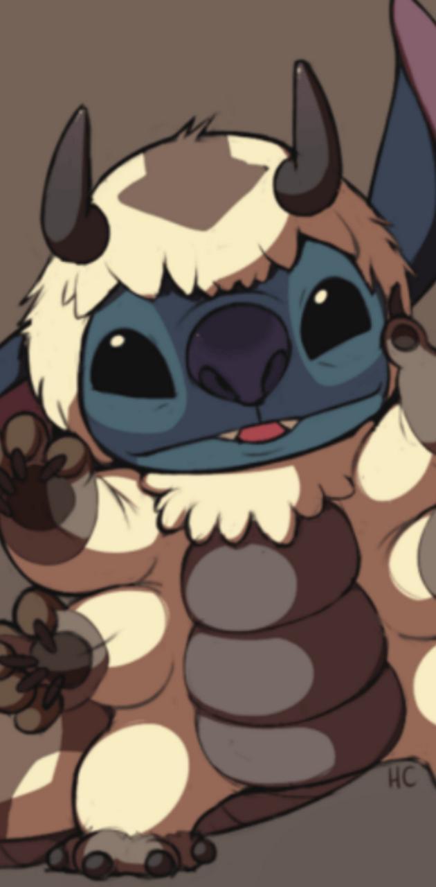 630x1280 Stitch appa wallpaper