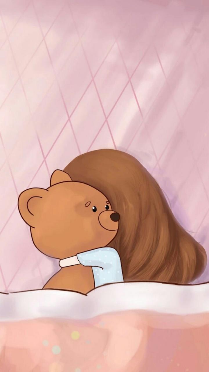 720x1280 Little wei, bear, art girl, baby, baby doll, baby girl, background, beautiful, beautiful girl, beauty, beauty girl, cartoon, colorful, cute baby, desing, drawing, fashion, girl, illustration, illustration girl, kawaii, little girl, princess, sweet girl, wallpaper