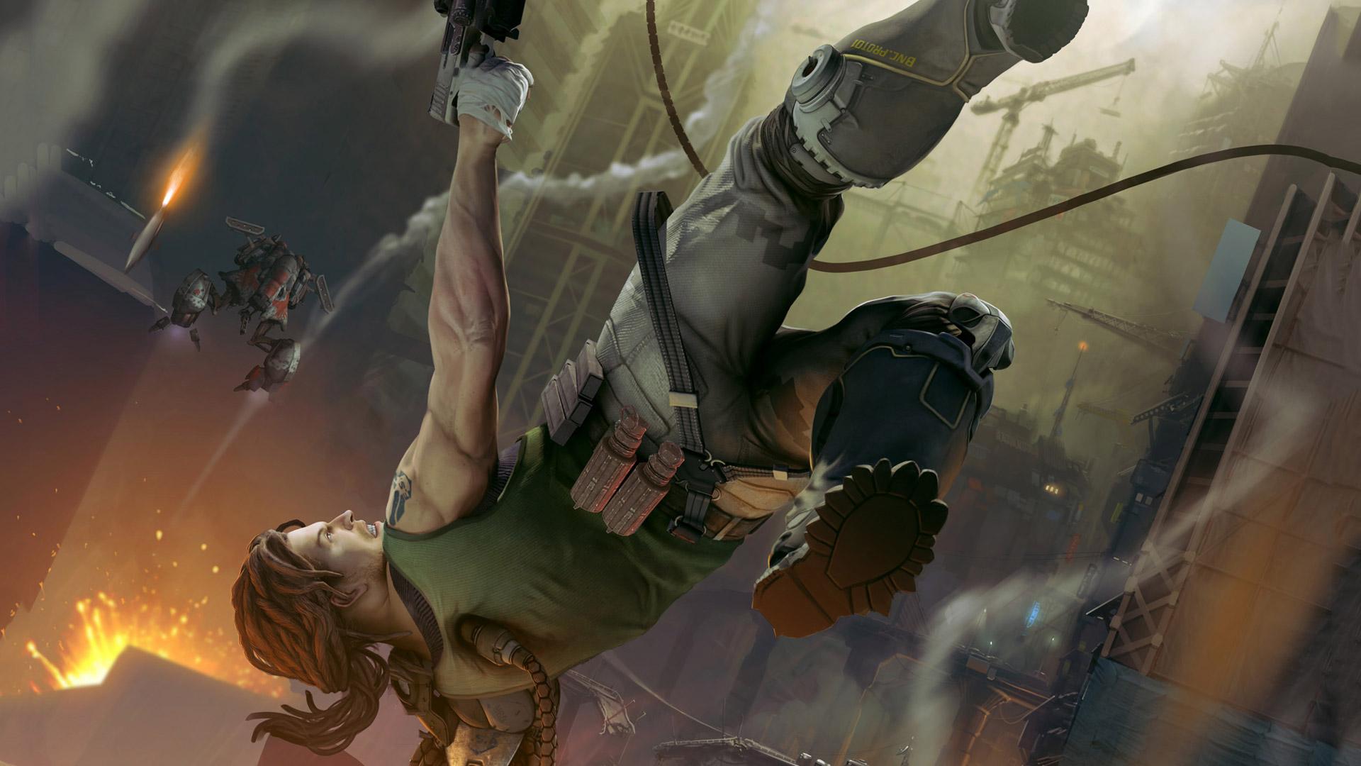 1920x1080 Free Bionic Commando Wallpaper in 1920x1080