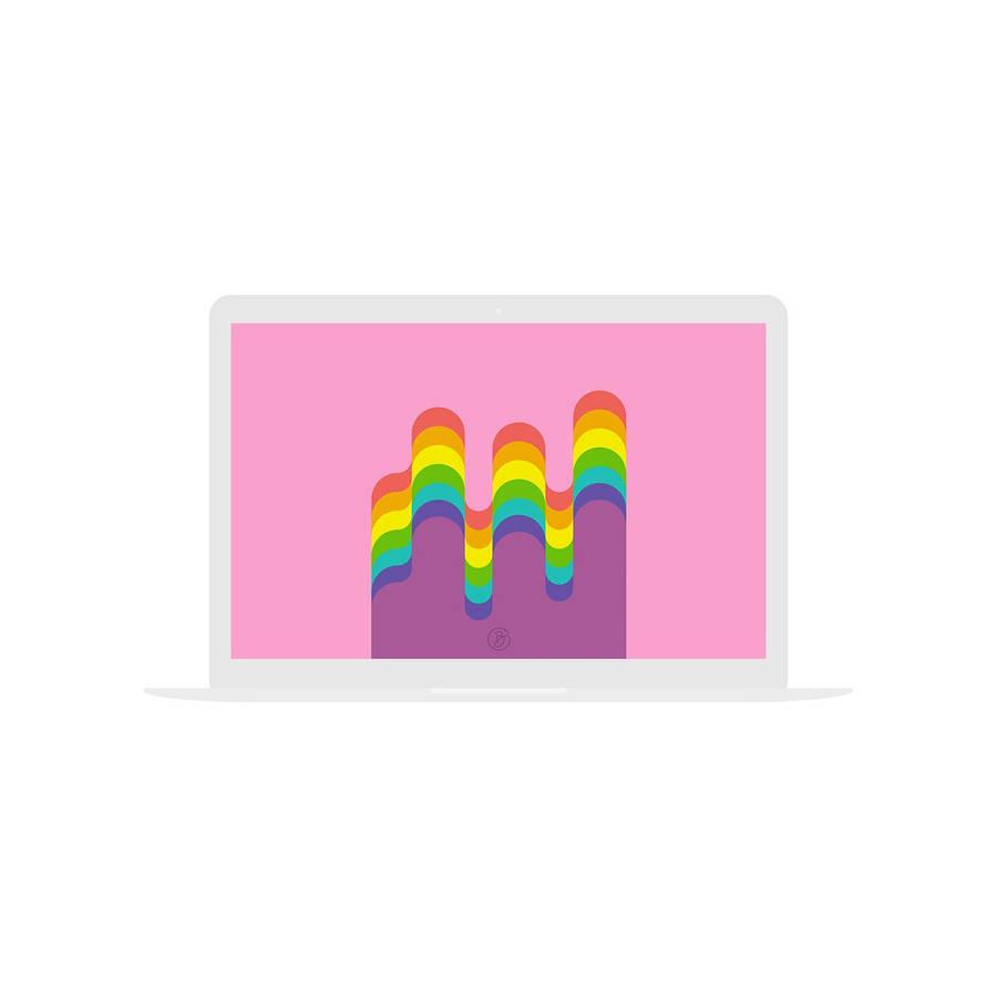 900x900 Download Aesthetic Lgbt Pride Laptop Wallpaper