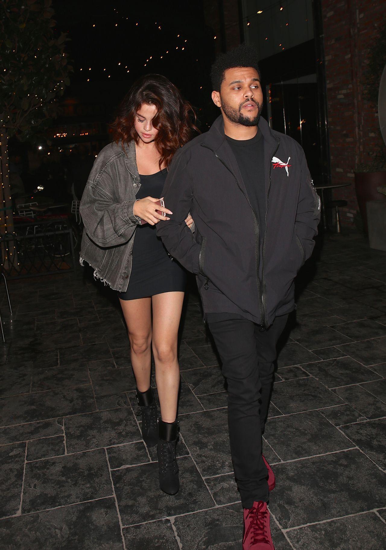1280x1820 Selena Gomez With The Weeknd At TAO Beauty & Essex In Hollywood 4 6 2017