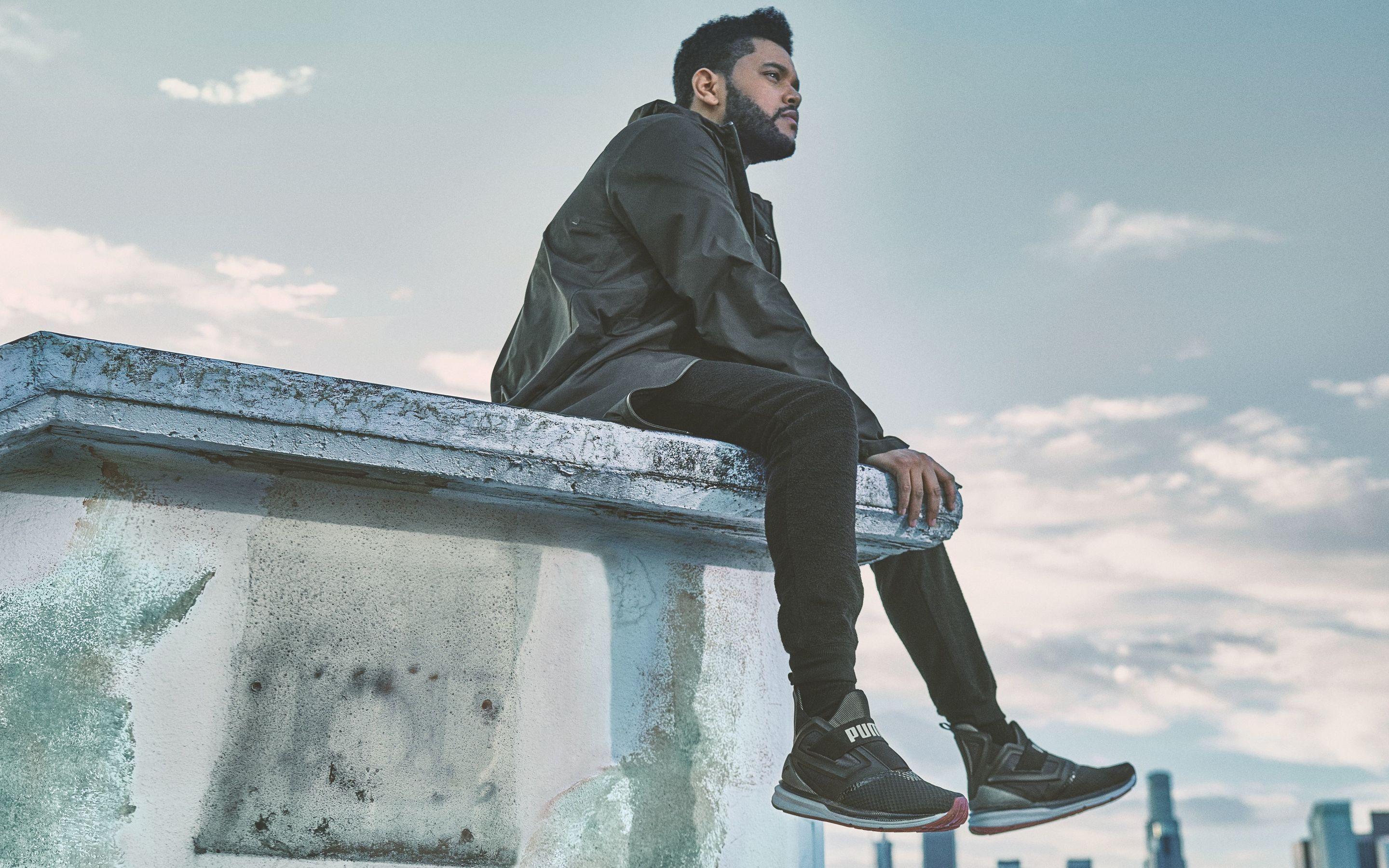 2880x1800 The Weeknd Puma X 2018 Macbook Pro Retina HD 4k Wallpaper