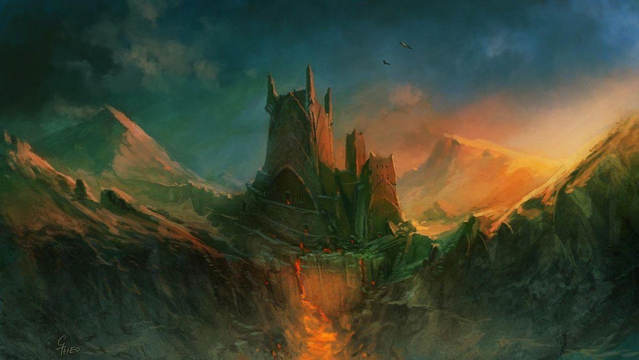 1244x700 Art artwork fantasy artistic original lord rings lotr wallpaperx1080