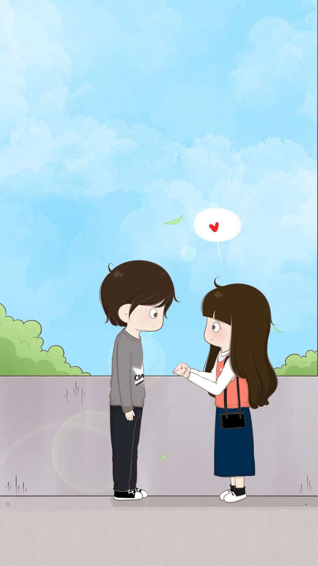 1080x1920 Anime Couple Wallpaper for iPhone and Android