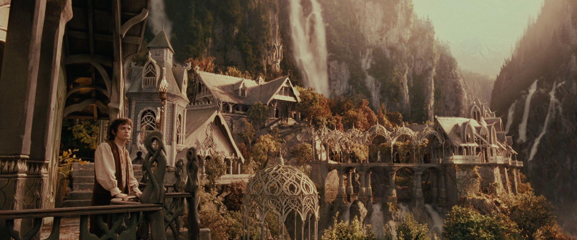 1920x800 rivendell movie of the rings, Middle earth, Lotr
