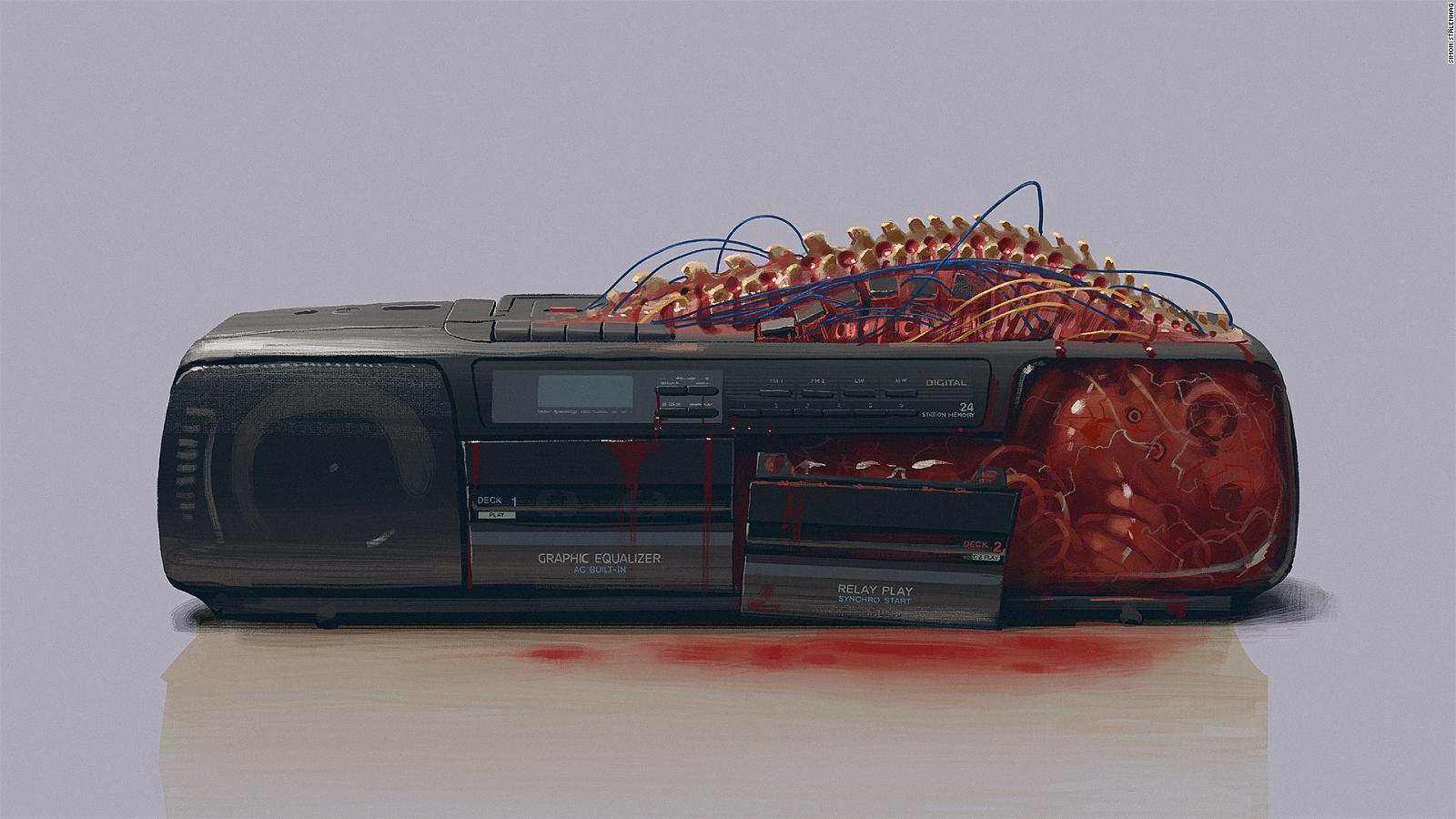 1600x900 Simon Stålenhag's Hauntingly Beautiful Retro Sci Fi Art