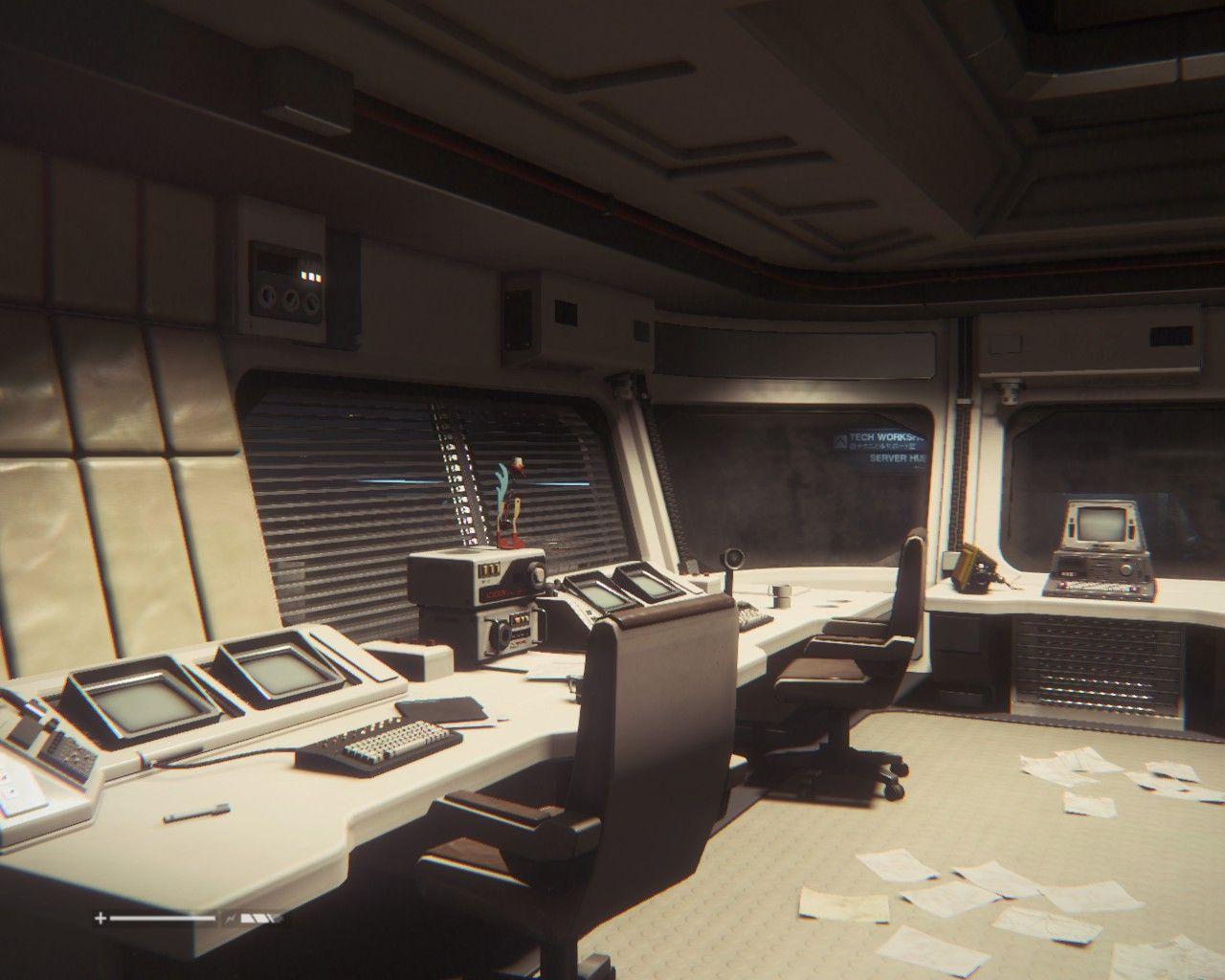 1280x1024 Alien: Isolation, is one of the best examples of Cassette Futurism that I have seen!