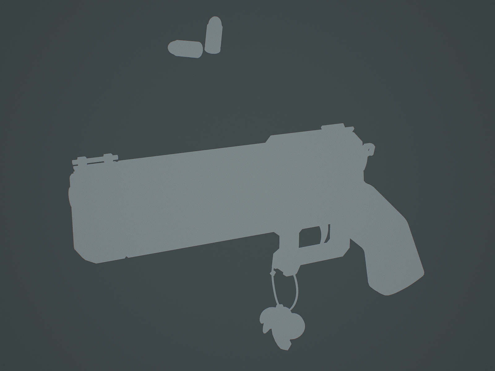 1600x1200 Retro Futuristic Gun