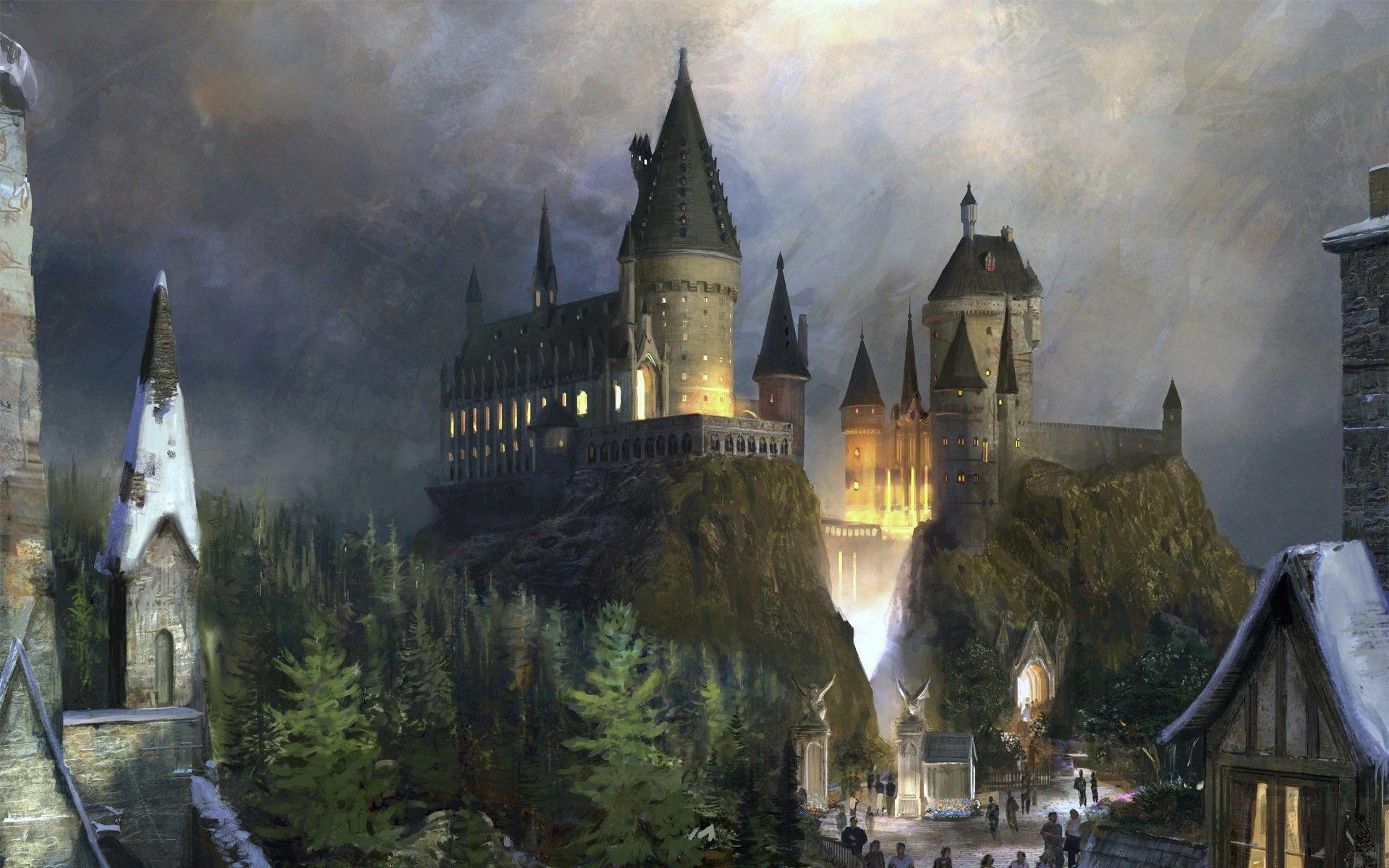 1920x1200 Hogwarts Castle Wallpaper HD