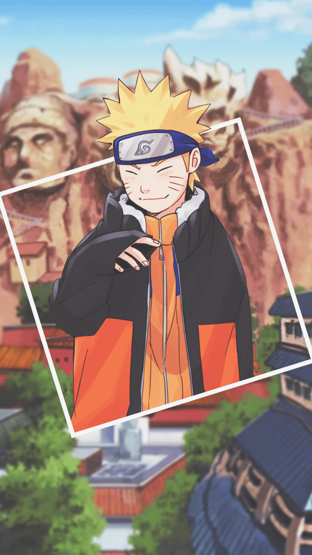 1080x1920 Download 1080x1920 Uzumaki Naruto, Konoha Village, Hokage Wallpaper for iPhone iPhone 7 Plus, iPhone 6+, Sony Xperia Z, HTC One