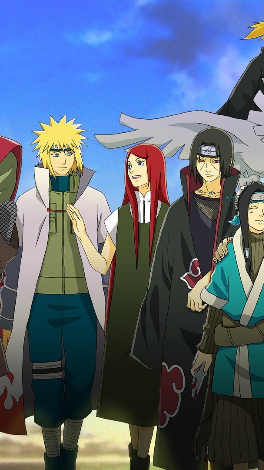 1080x1920 Naruto Hokage Phone Wallpaper