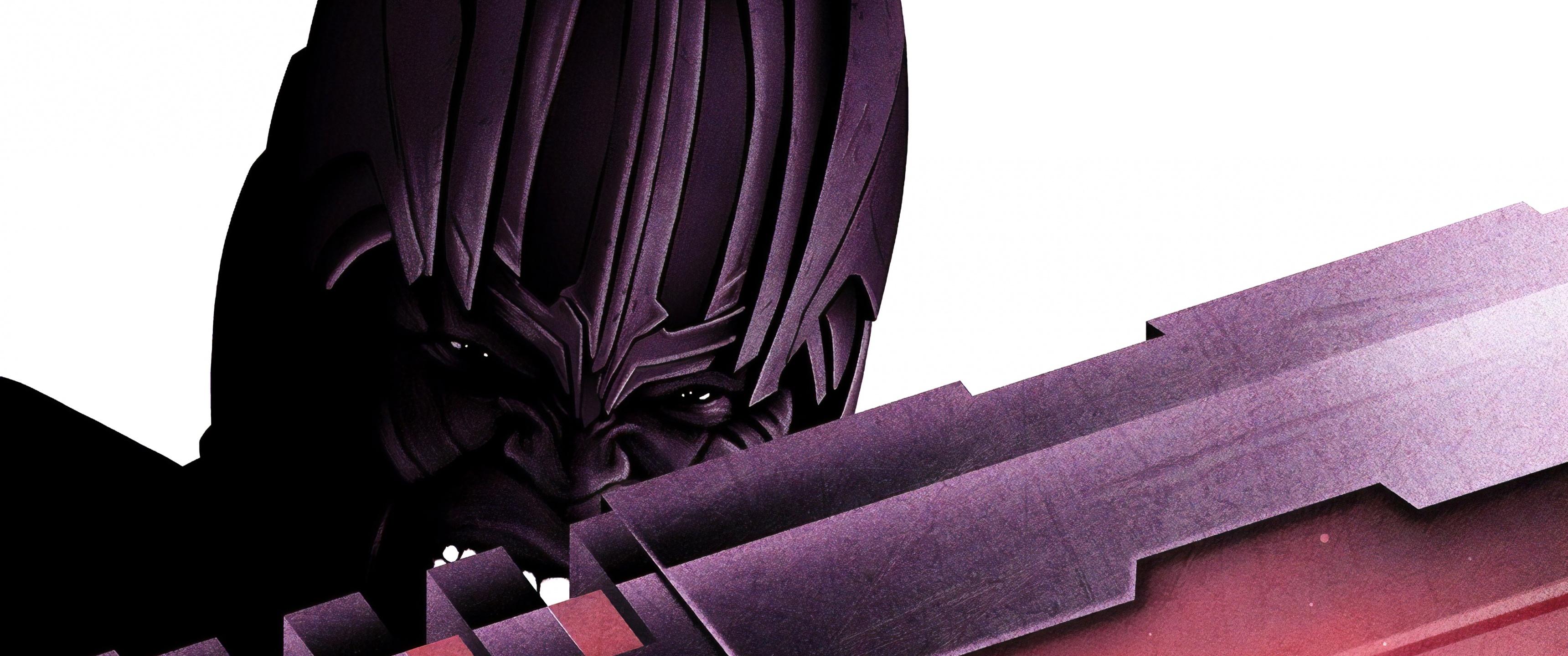3440x1440 Thanos Wallpaper 4K, Avengers: Endgame, Artwork, 5K, Graphics CGI