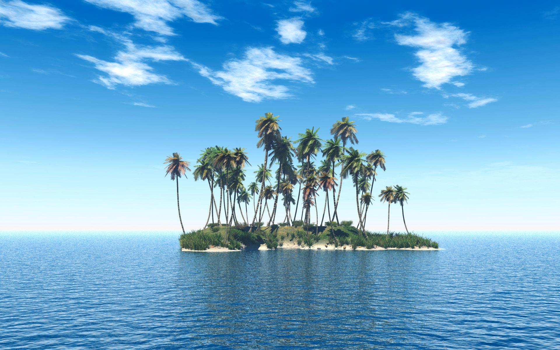 1920x1200 Tropical Beach Island