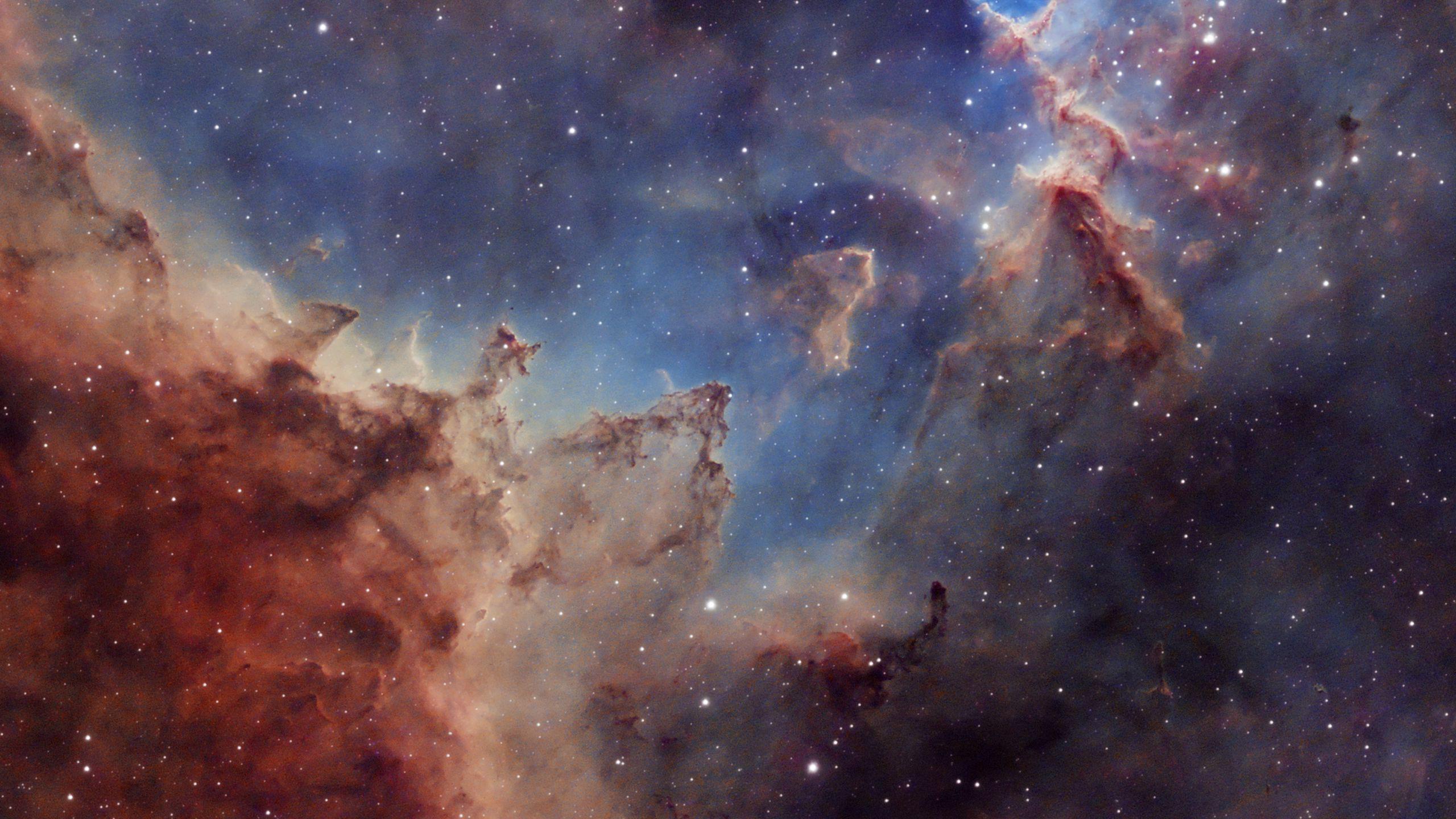 2560x1440 Galaxy Nebula Space Stars HD Space Wallpaper
