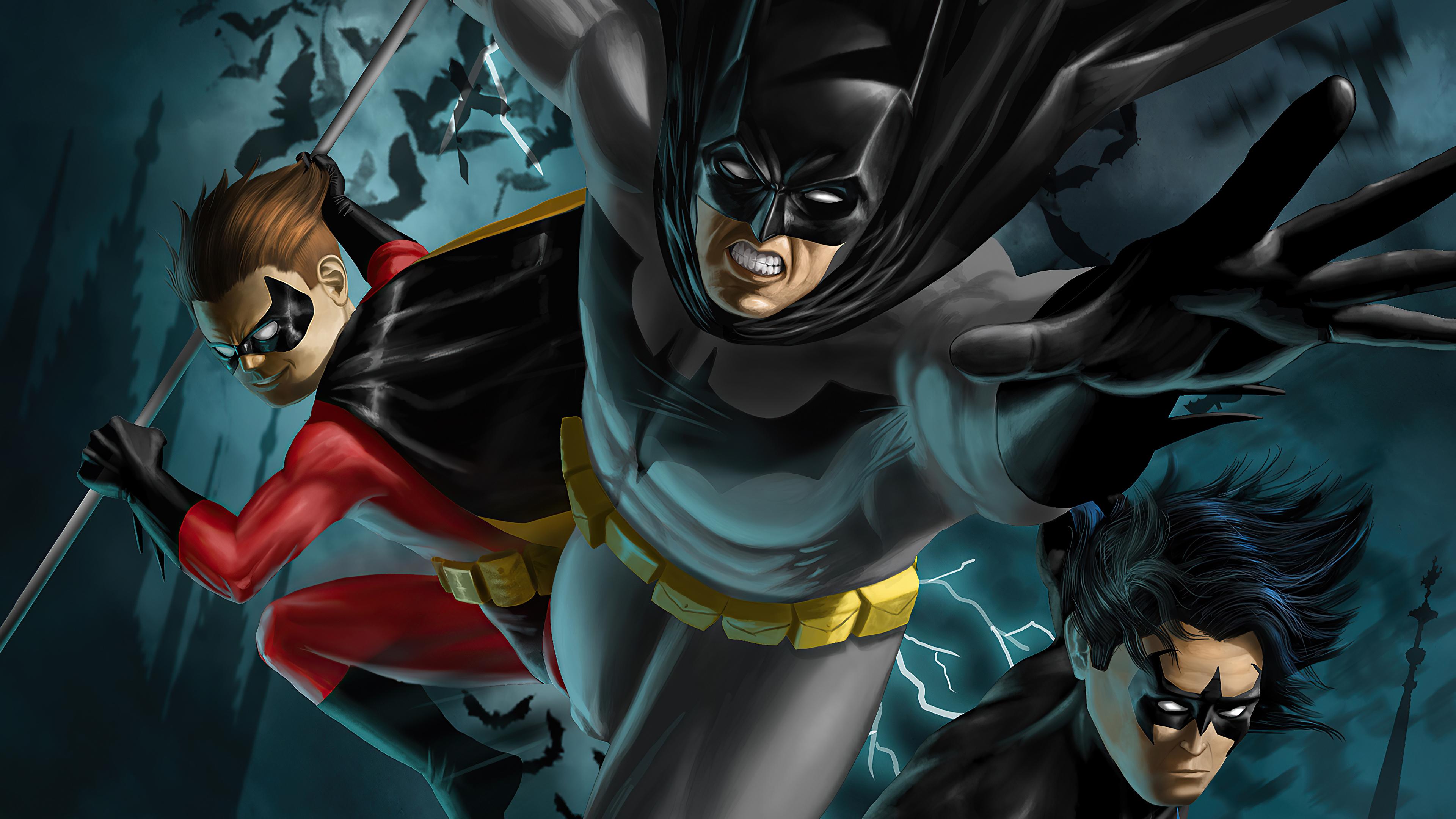 3840x2160 The Bat Family 4k HD Superheroes, 4k Wallpaper, Image, Background, Photo and Picture