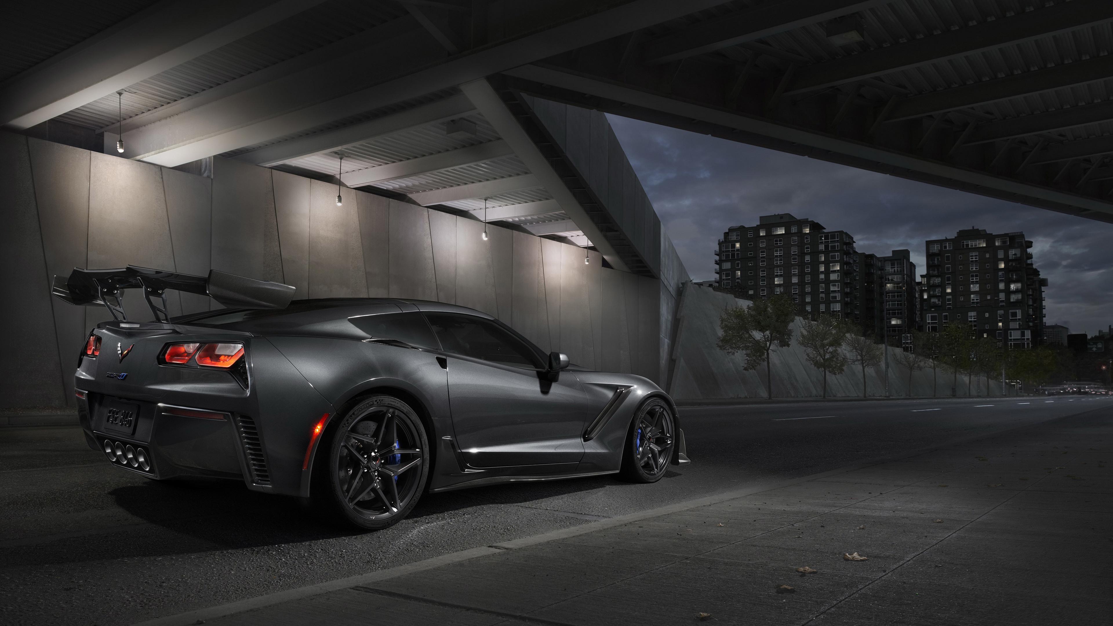3840x2160 Wallpaper 4k Chevrolet Corvette ZR1 2019 Wallpaper