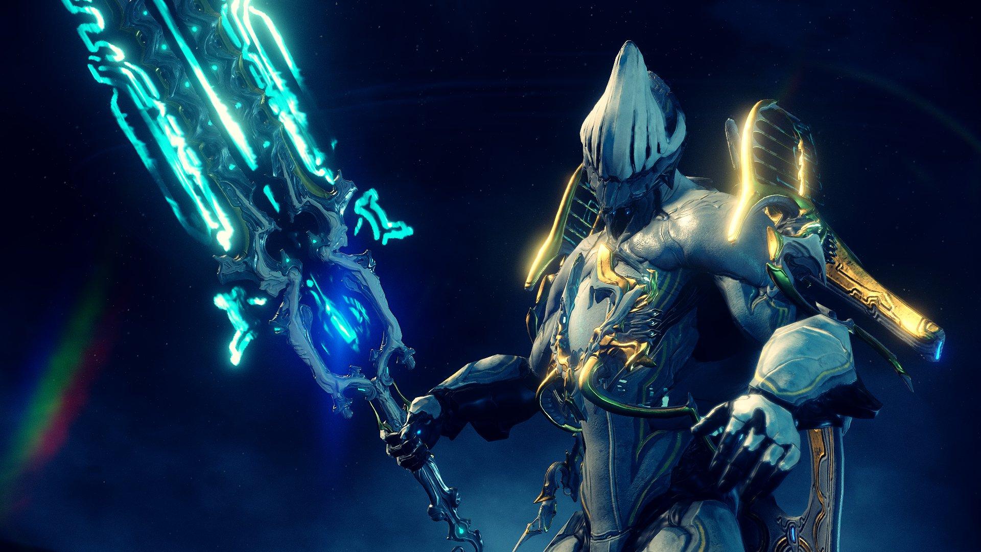 1920x1080 FRANK HUDORI Stalker Prime.. ish. #Warframe #ShadowStalker #Excalibur #SpaceNinja #Cosplay #FashionFrame #Hunhow #Pakal